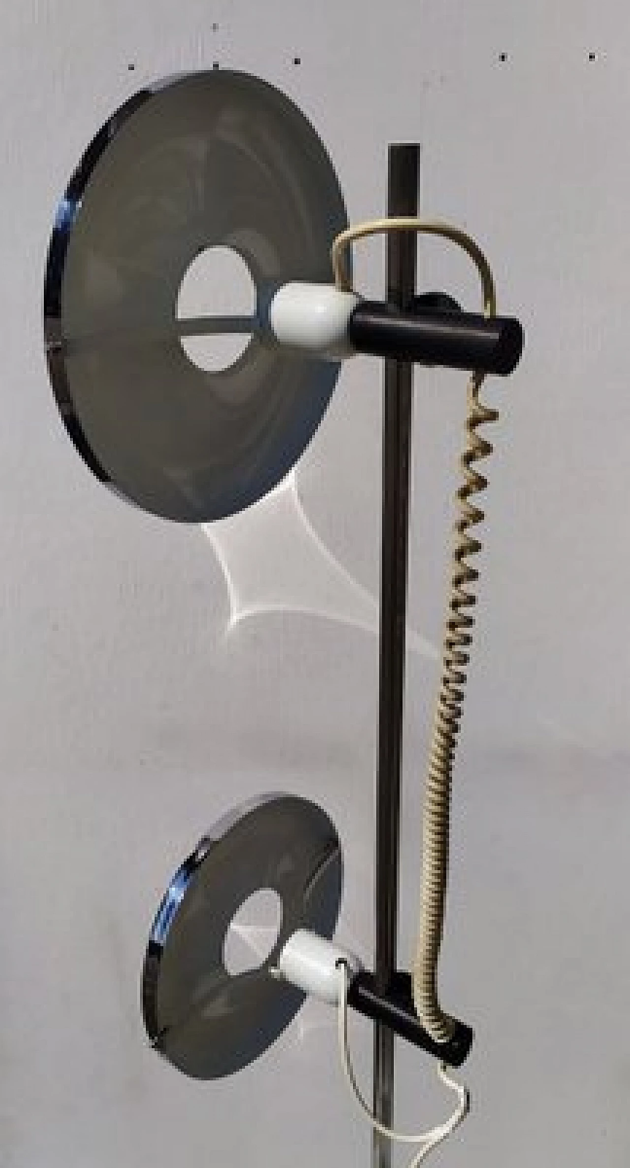 Aluminum floor lamp attributed to Goffredo Reggiani, 1960s 7