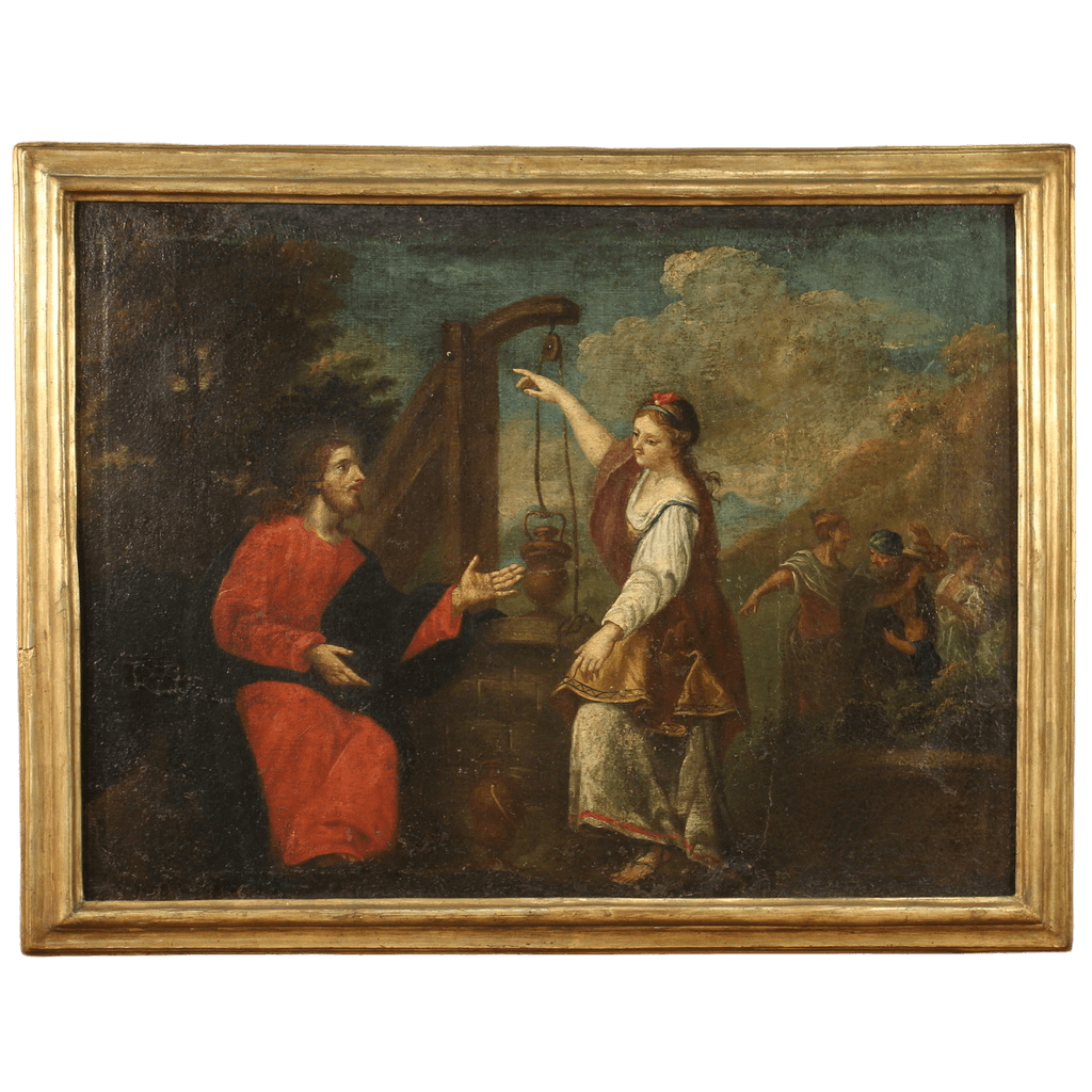 christ-and-the-samaritan-woman-at-the-well-oil-on-canvas-17th-century