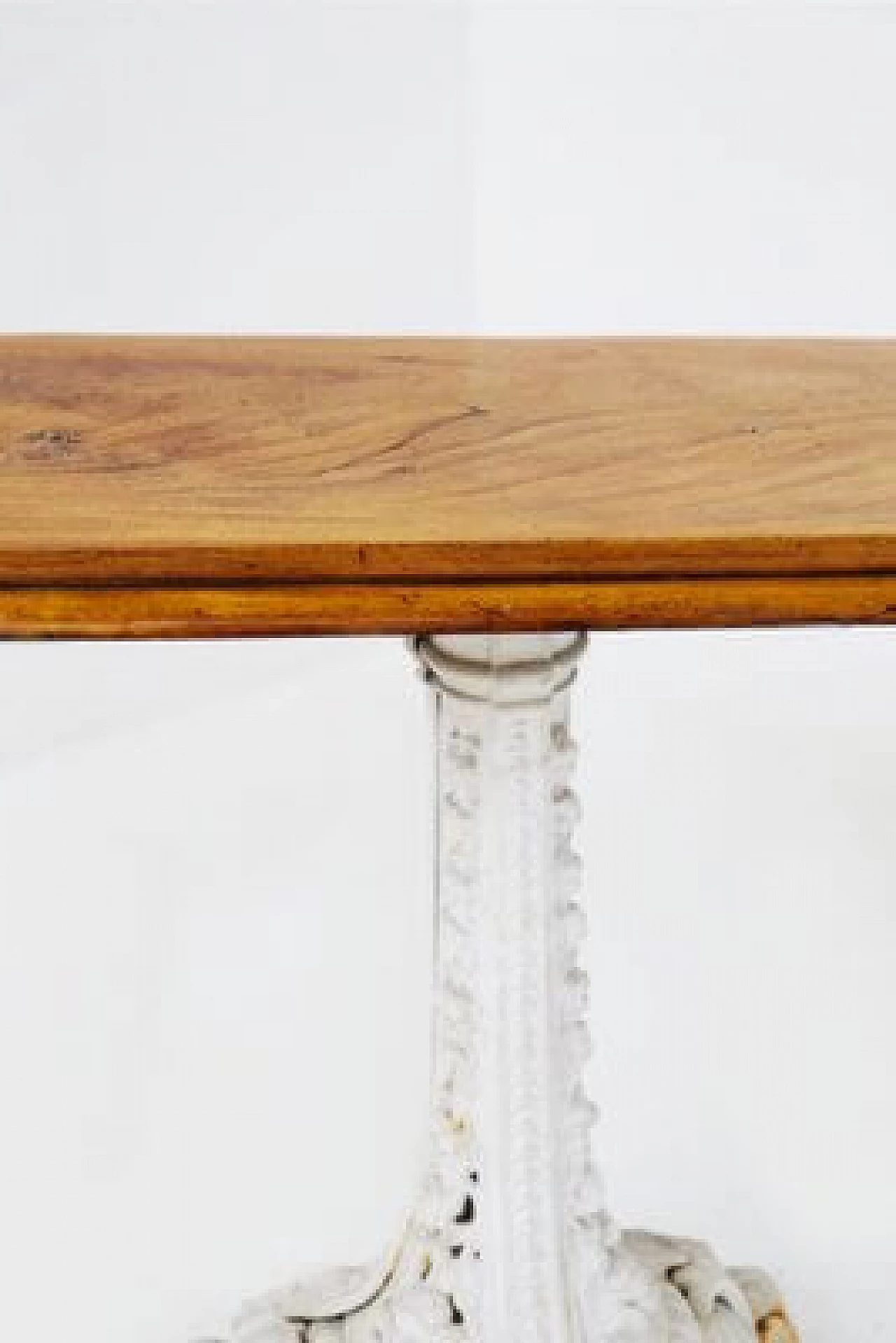 Victorian rectangular cast iron coffee table, 19th century 5