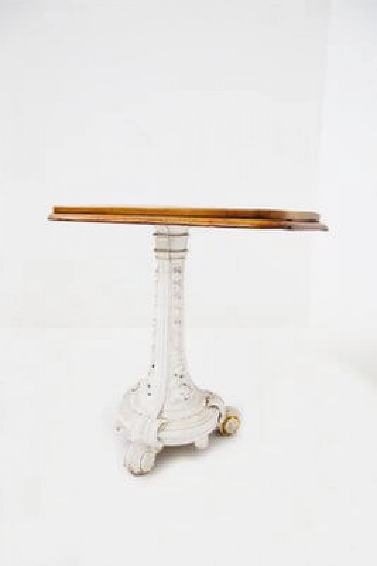 Victorian rectangular cast iron coffee table, 19th century 9