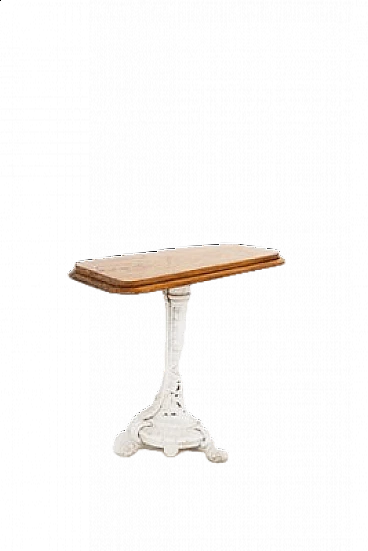 Victorian rectangular cast iron coffee table, 19th century