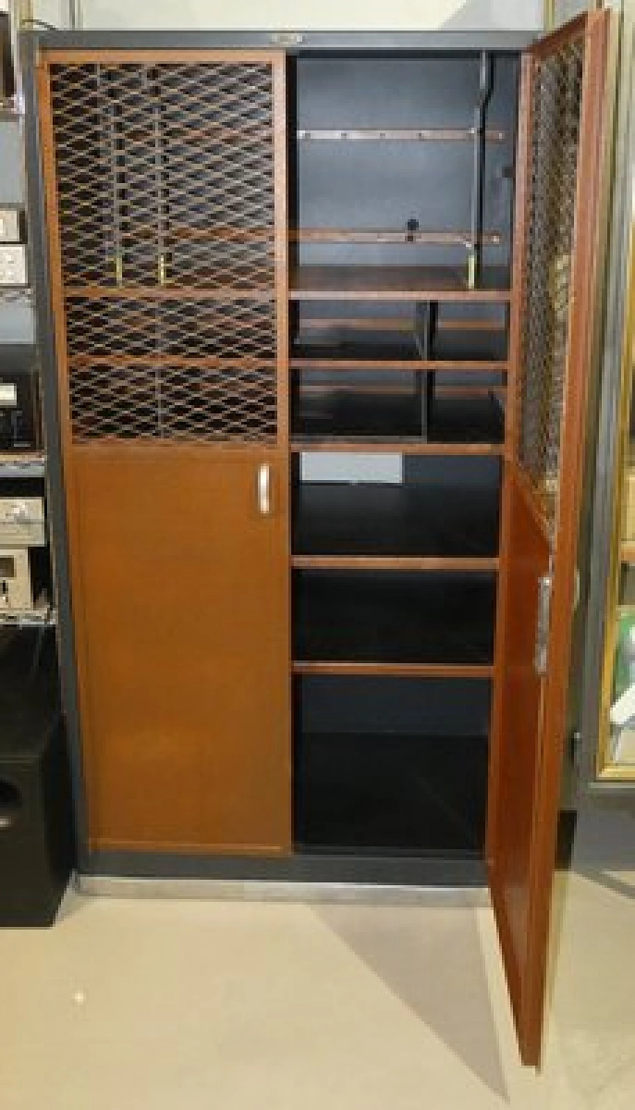 Treasury iron filing cabinet, ICA Mantua, 1960s 2