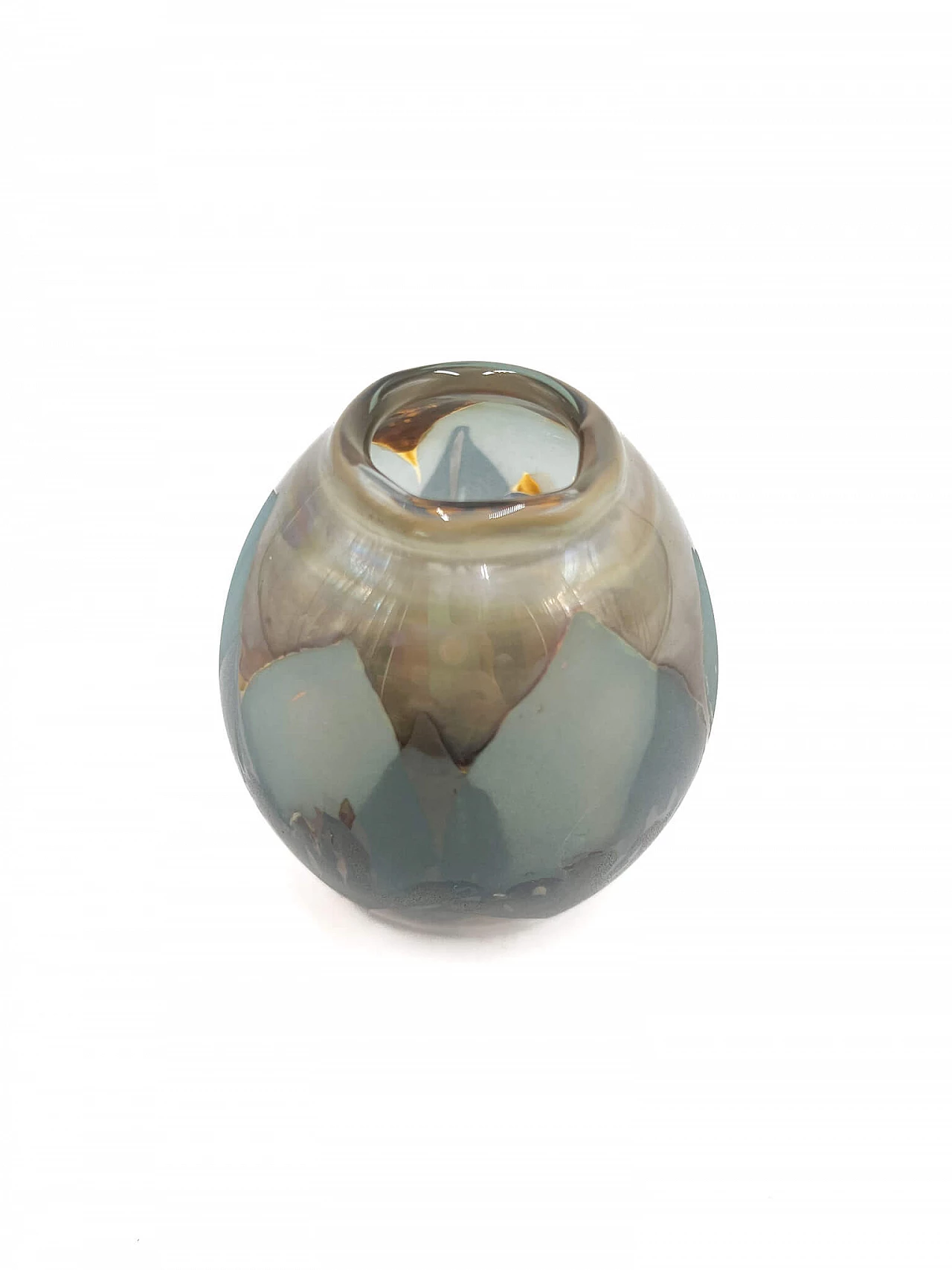 Glass vase by Vera Walther, 1980s 2