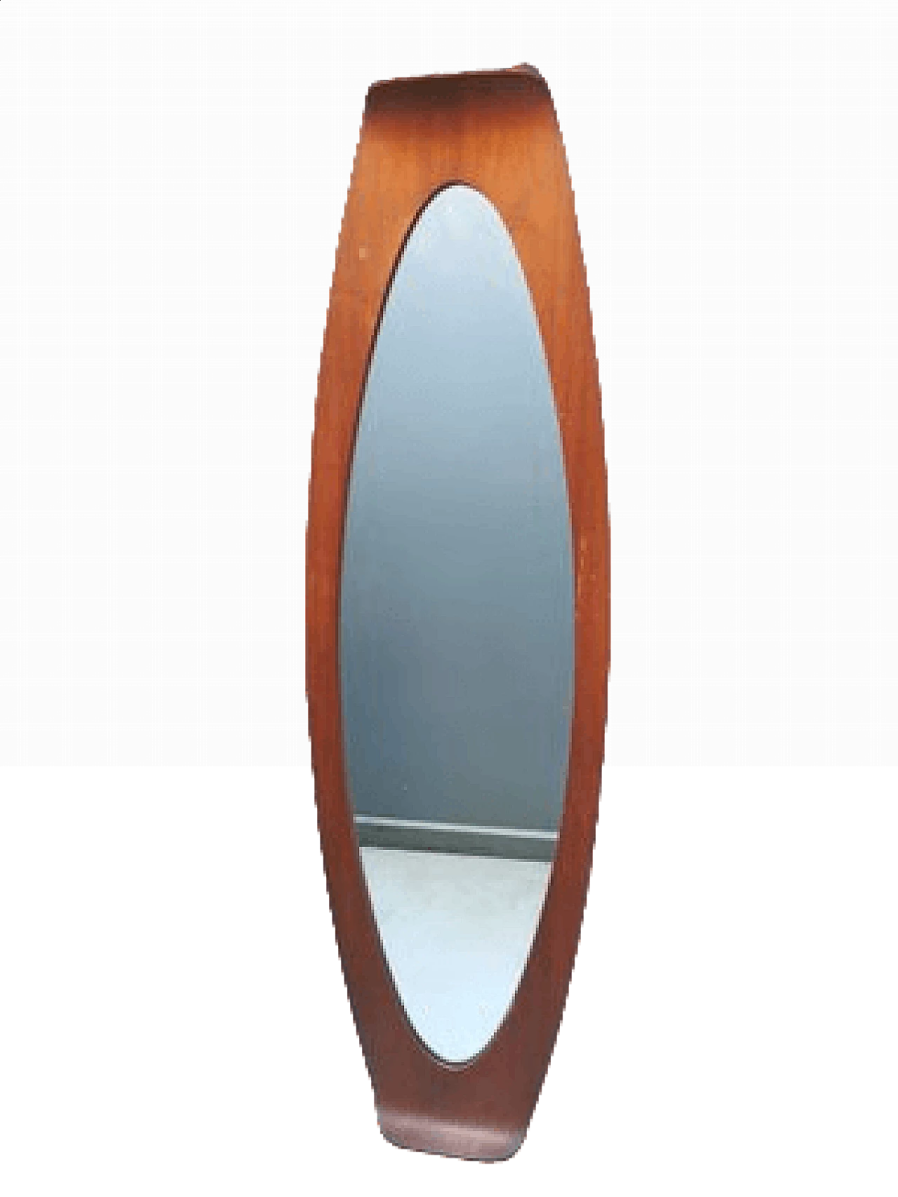 Wooden mirror attributed to Franco Campo and Carlo Graffi, 1950s 5