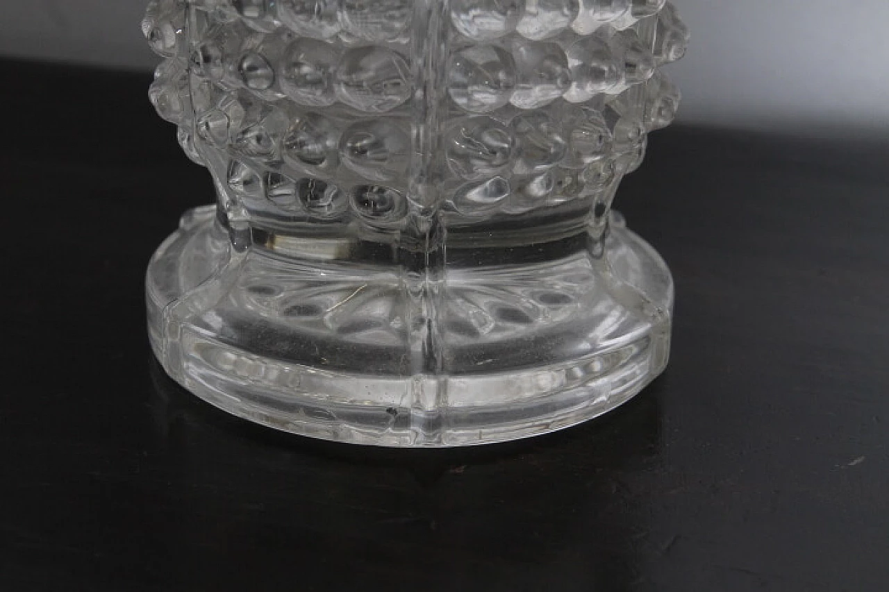 Murano glass rostrato vase attributable to Ercole Barovier, 1930s 5