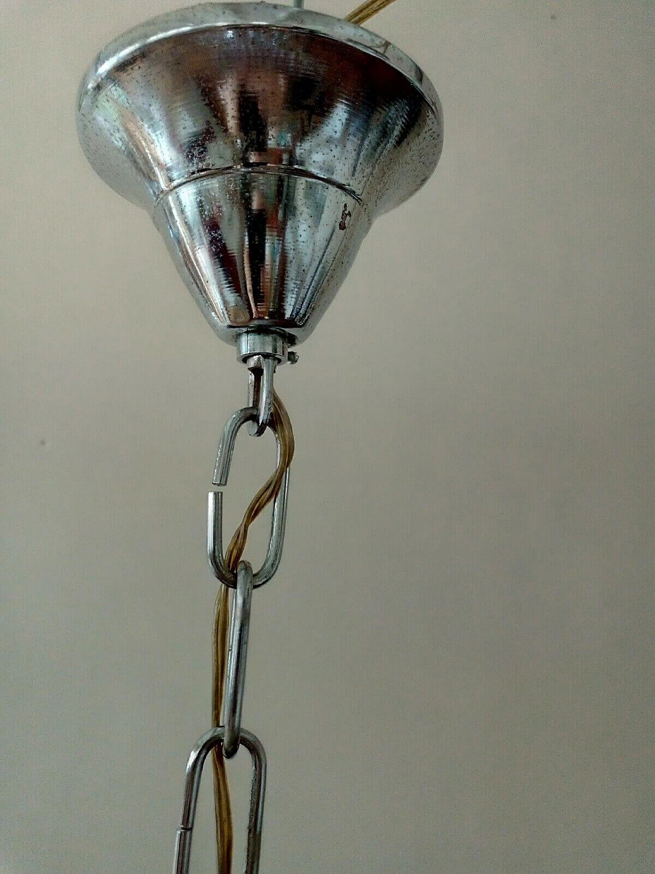 Chandelier attributed to Sciolari, 1970s 4