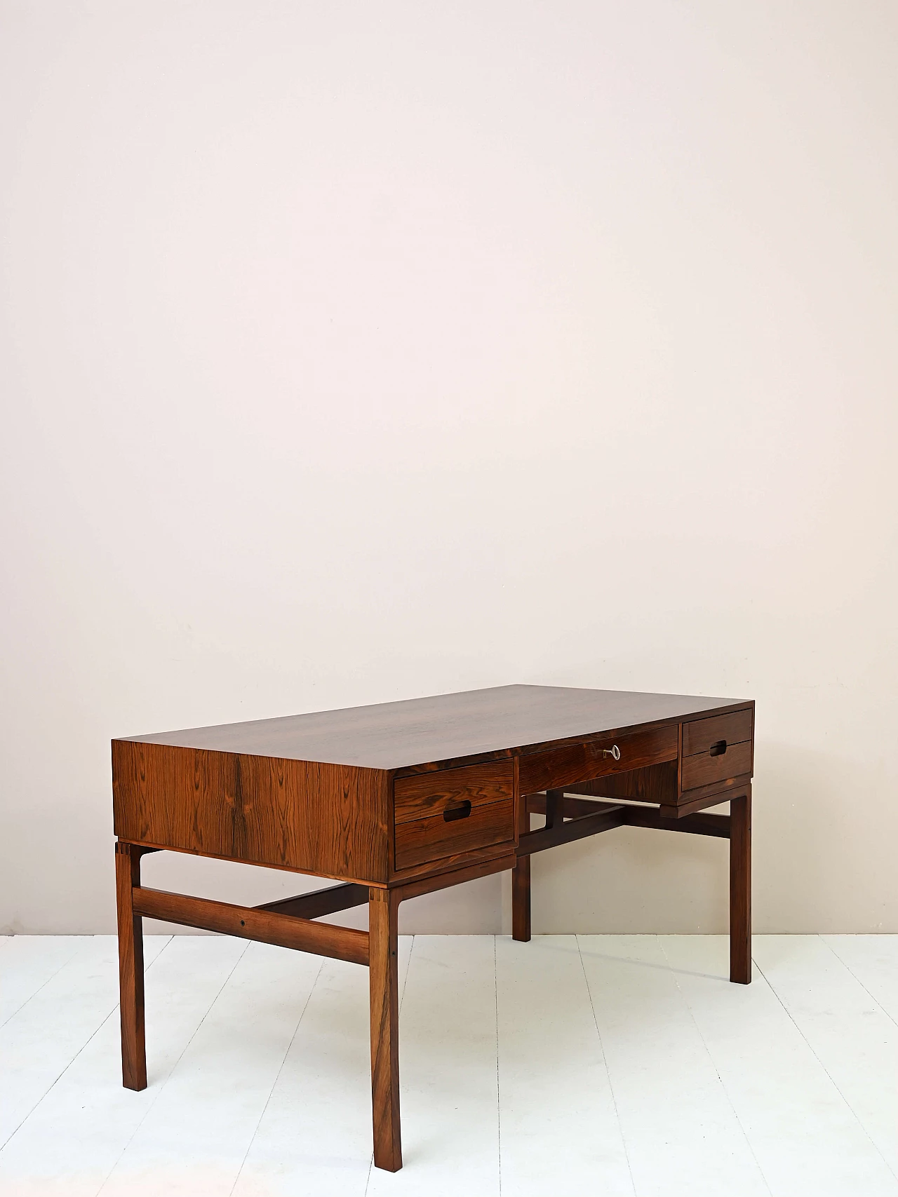 Office desk by Arne Wahl Iversen in wood, 1960s 3