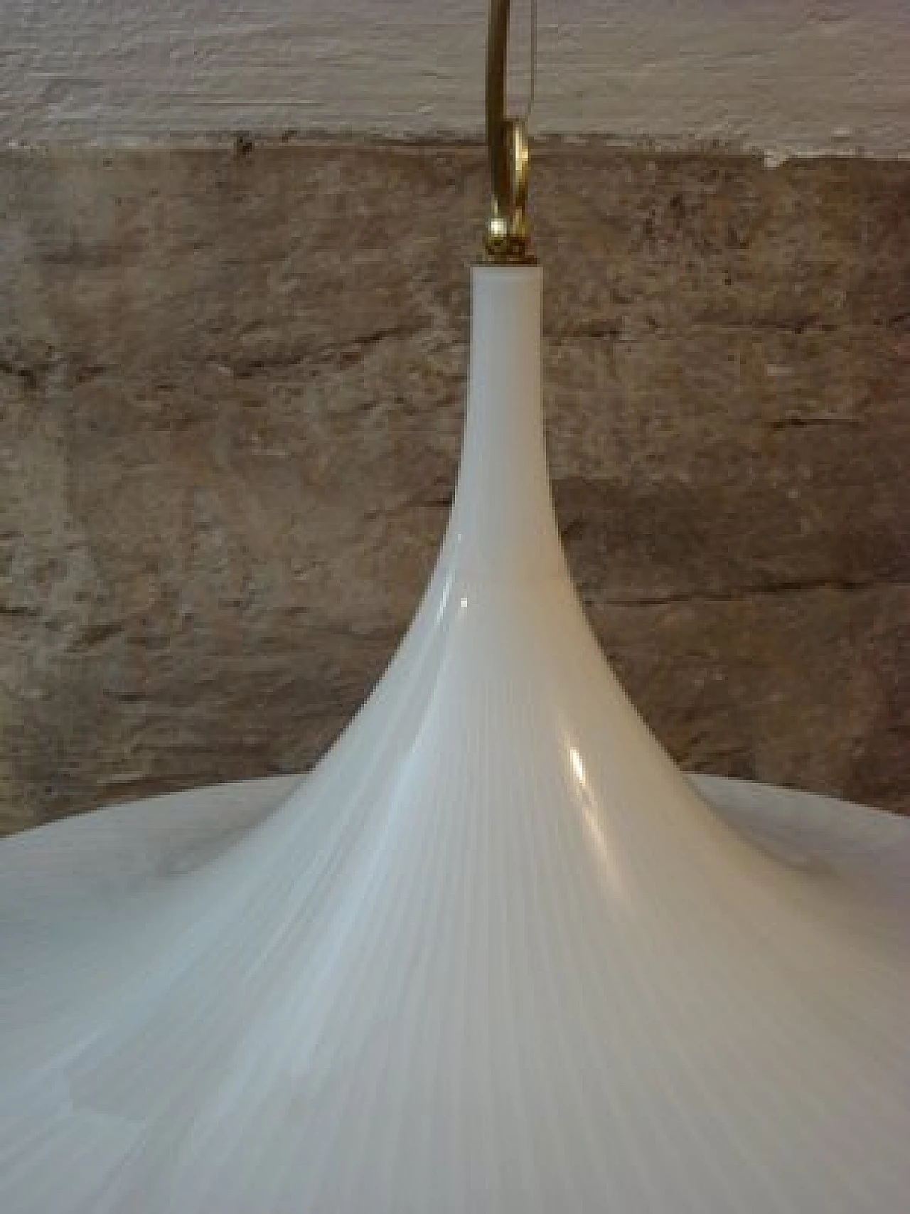 Tulip XL ceiling lamp by Effetre International, 1960s 8