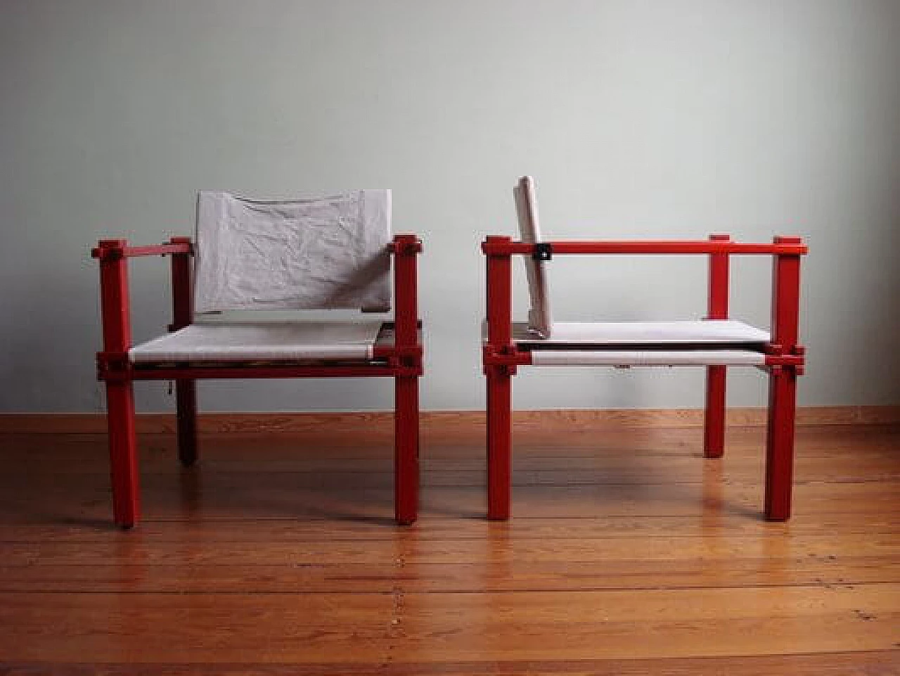 Pair of Farmer armchairs by Gerd Lange for Bofinger, 1960s 4