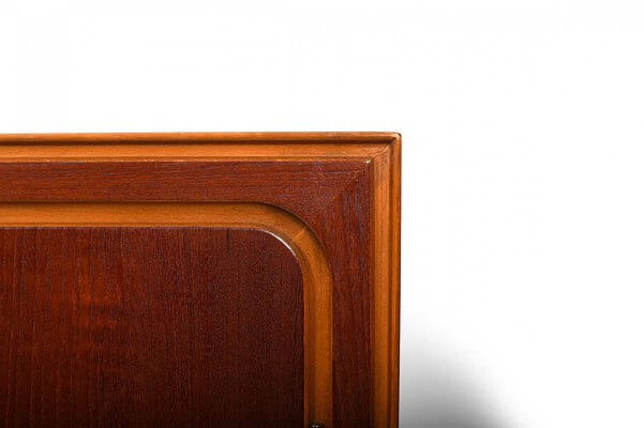 Two-door cabinet in teak and birchwood, 1950s 5