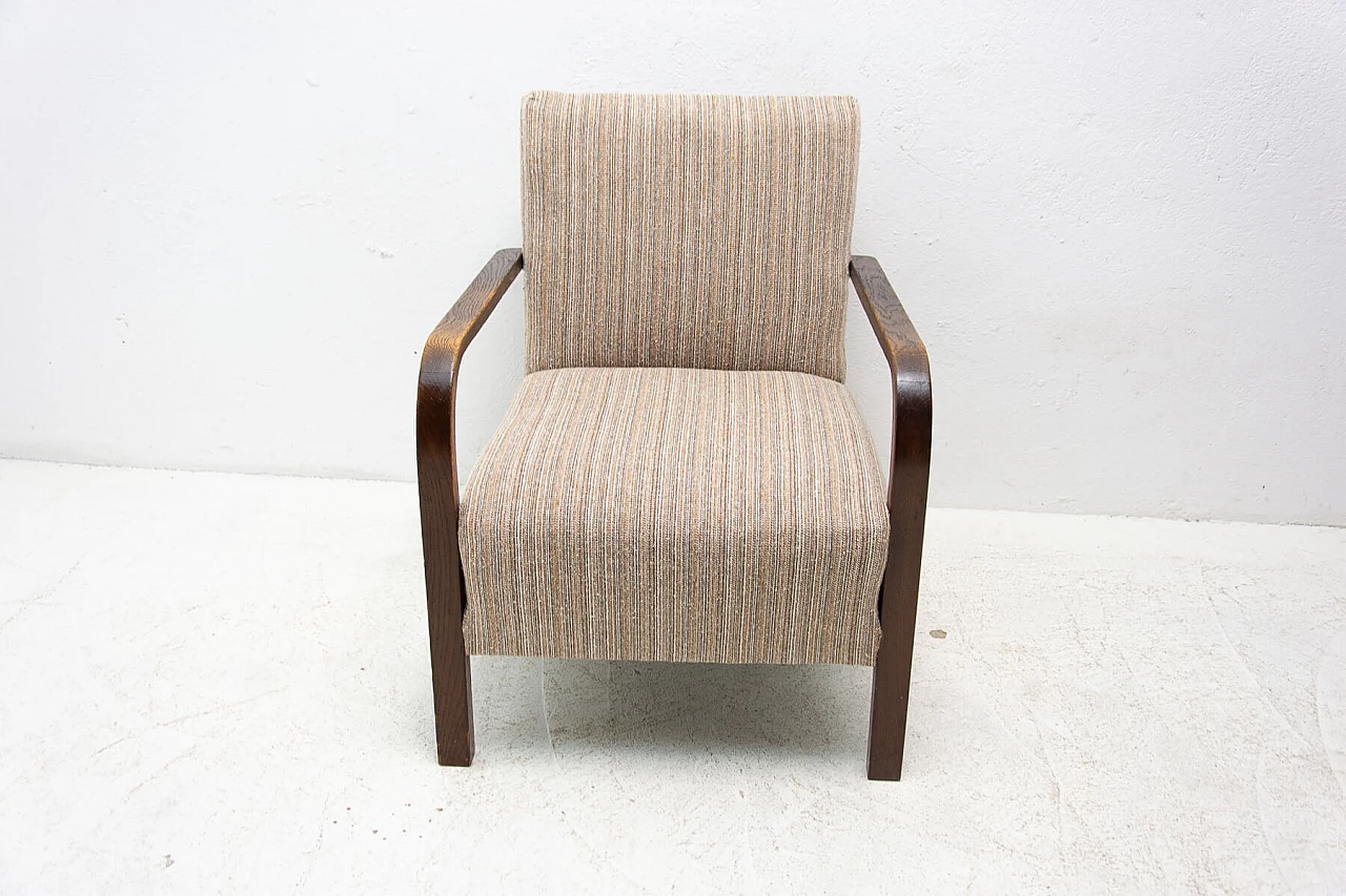 Pair of Art Deco bentwood armchairs, 1930s 13