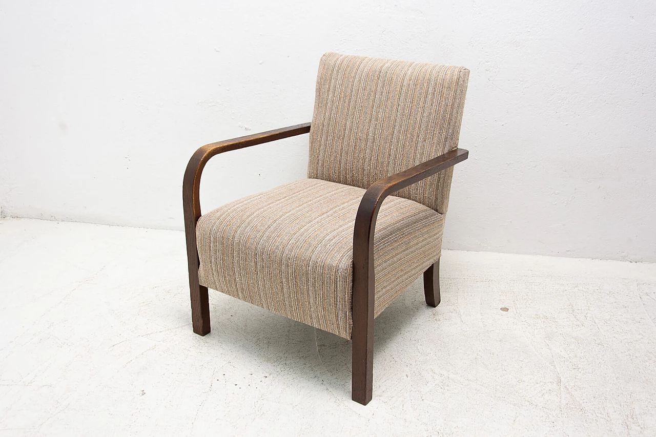 Pair of Art Deco bentwood armchairs, 1930s 17