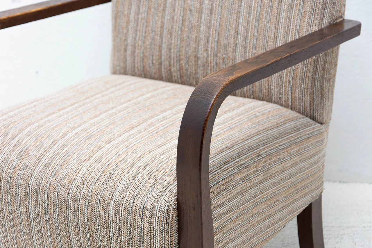 Pair of Art Deco bentwood armchairs, 1930s 18