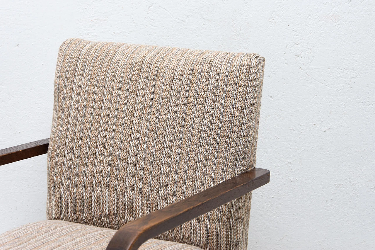 Pair of Art Deco bentwood armchairs, 1930s 19