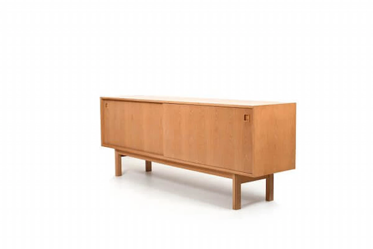 Low sideboard 21 in oak by Omann Jun, 1960s 2