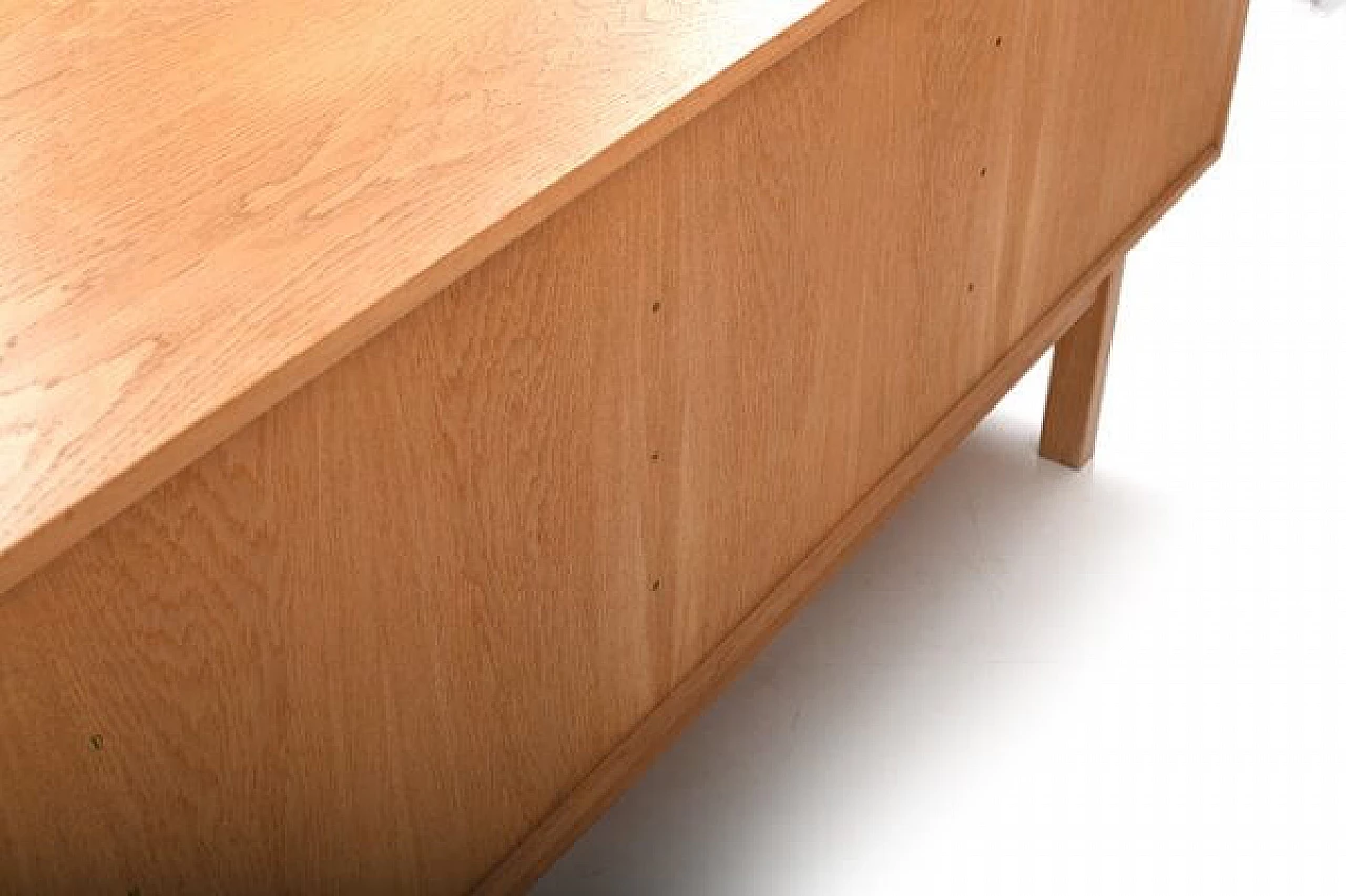 Low sideboard 21 in oak by Omann Jun, 1960s 9