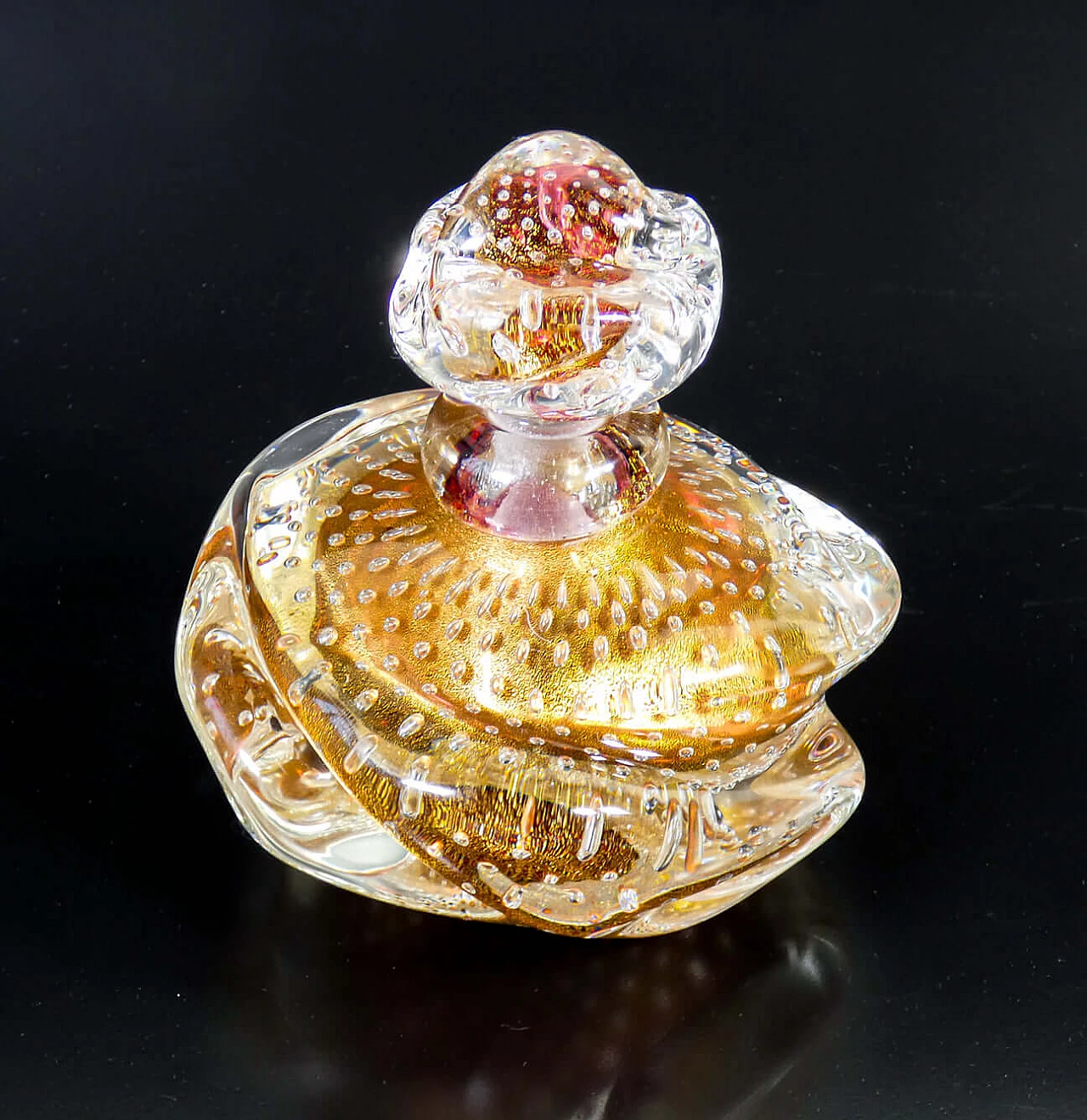 3 Blown Murano glass toilet accessories by Ercole Barovier, 1930s 9