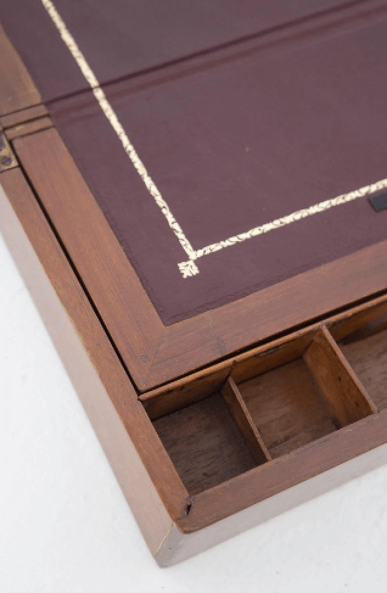 Georgian lap desk in walnut, early 19th century 6