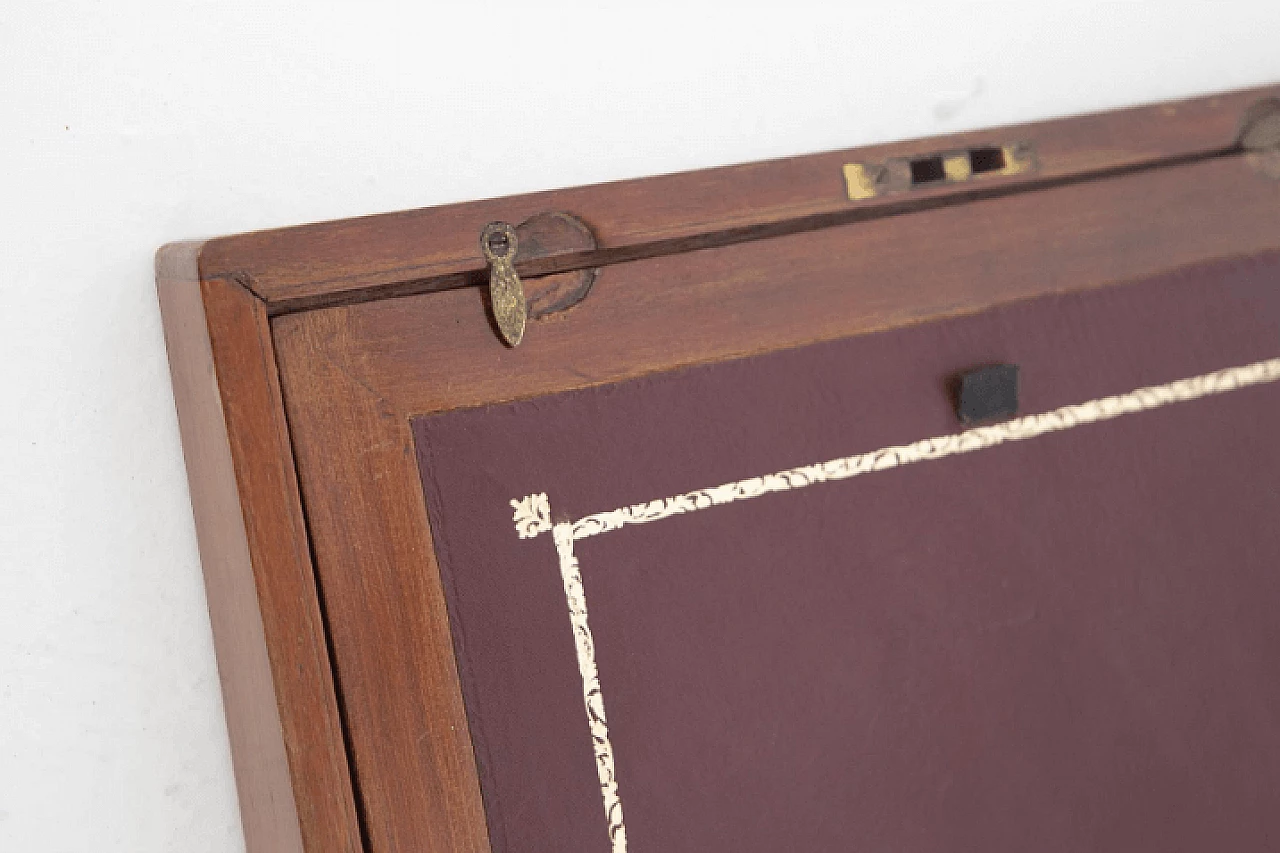 Georgian lap desk in walnut, early 19th century 7