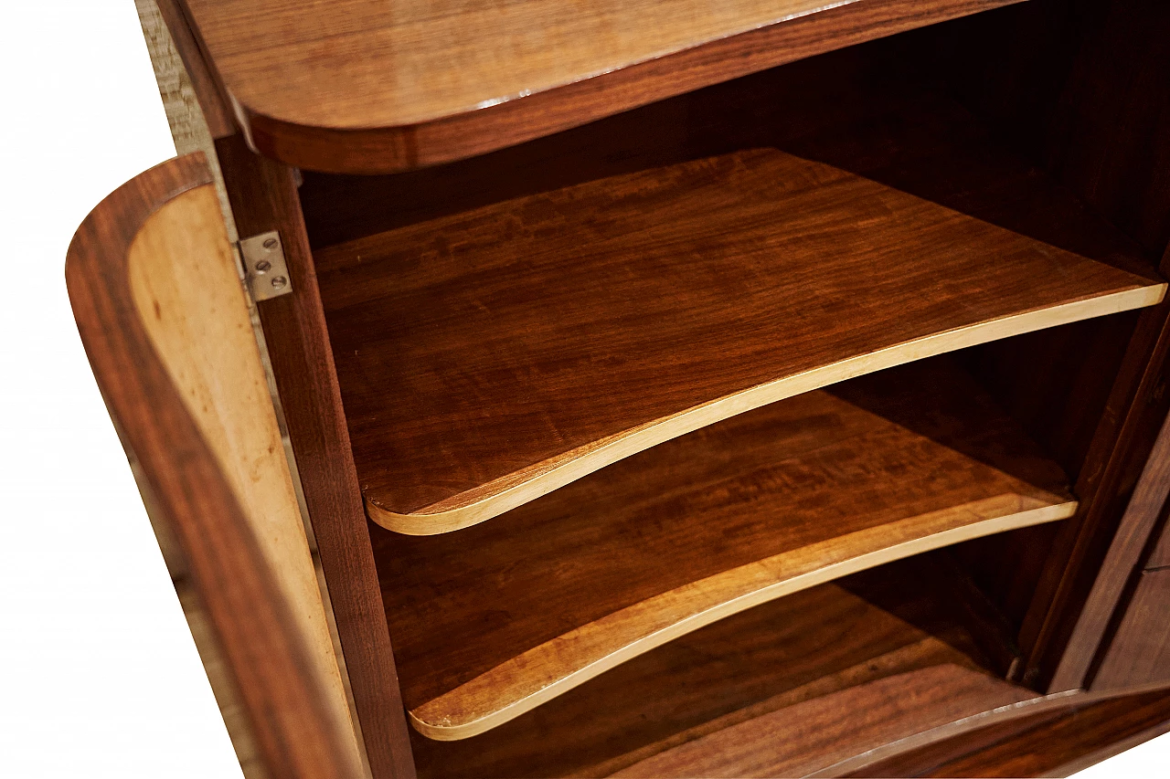 Rosewood panelled sideboard, 1950s 3