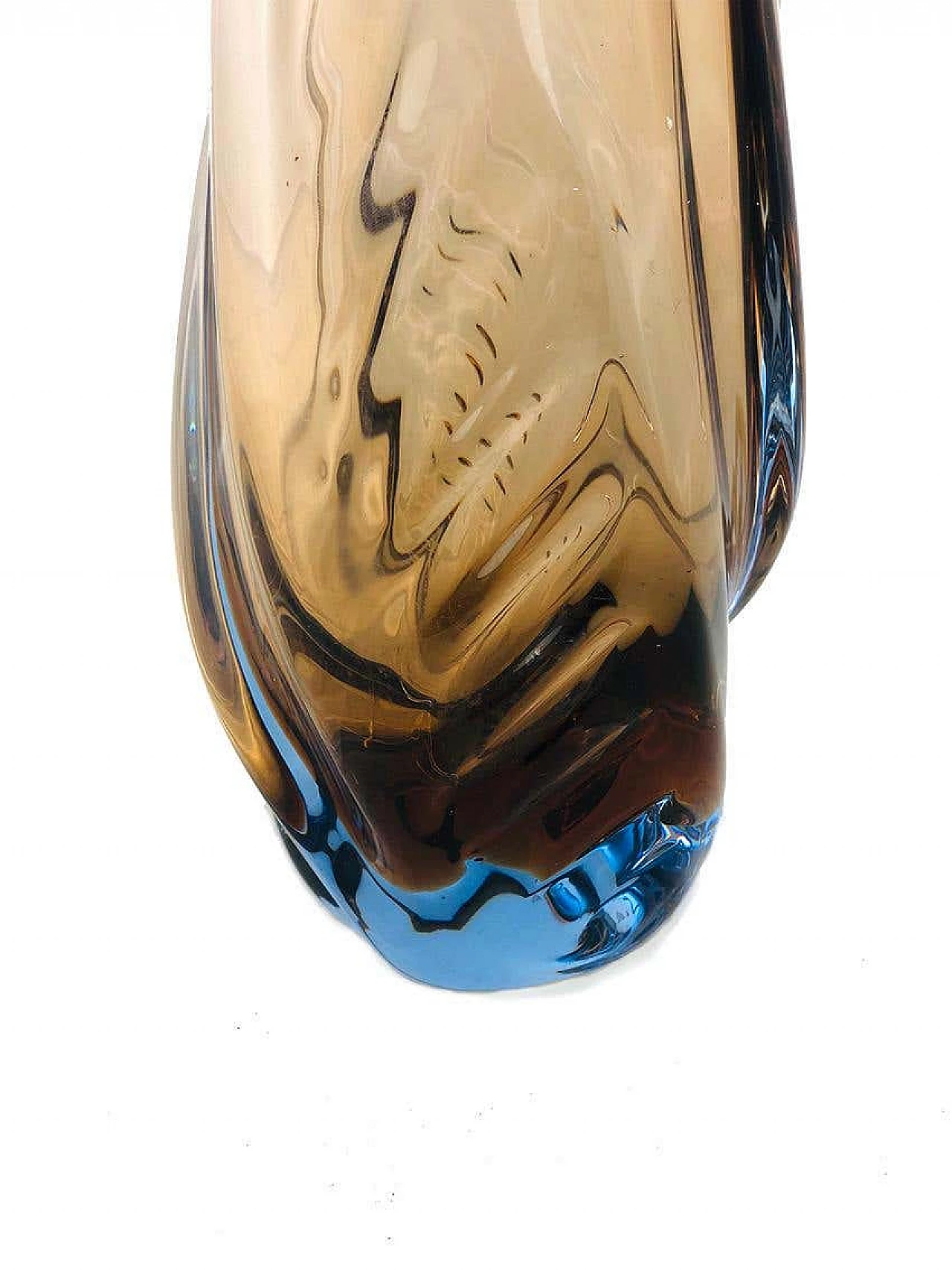 Murano glass vase by Barovier & Toso, 1970s 3