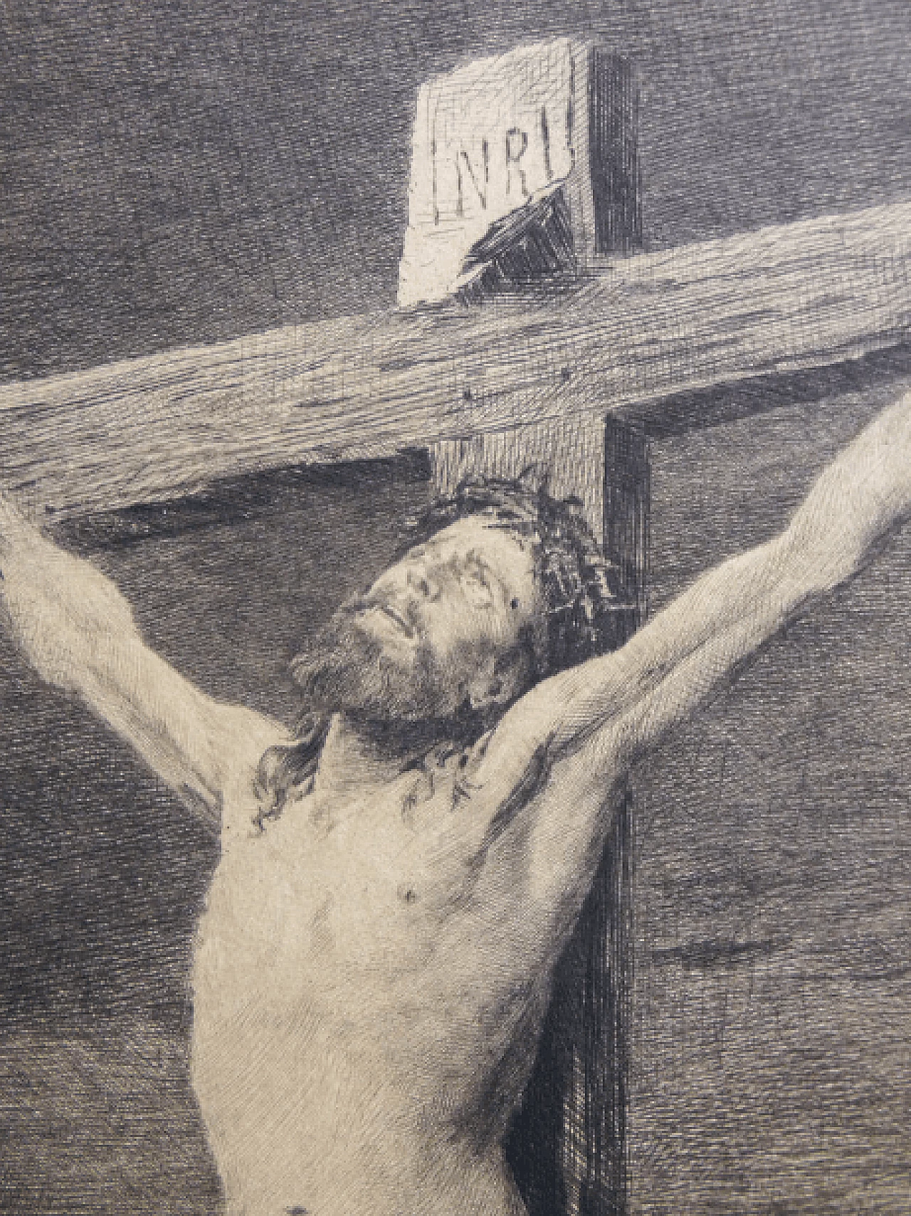 Karl Köpping and Mihály Munkácsy, Golgotha, etching, 1888 13