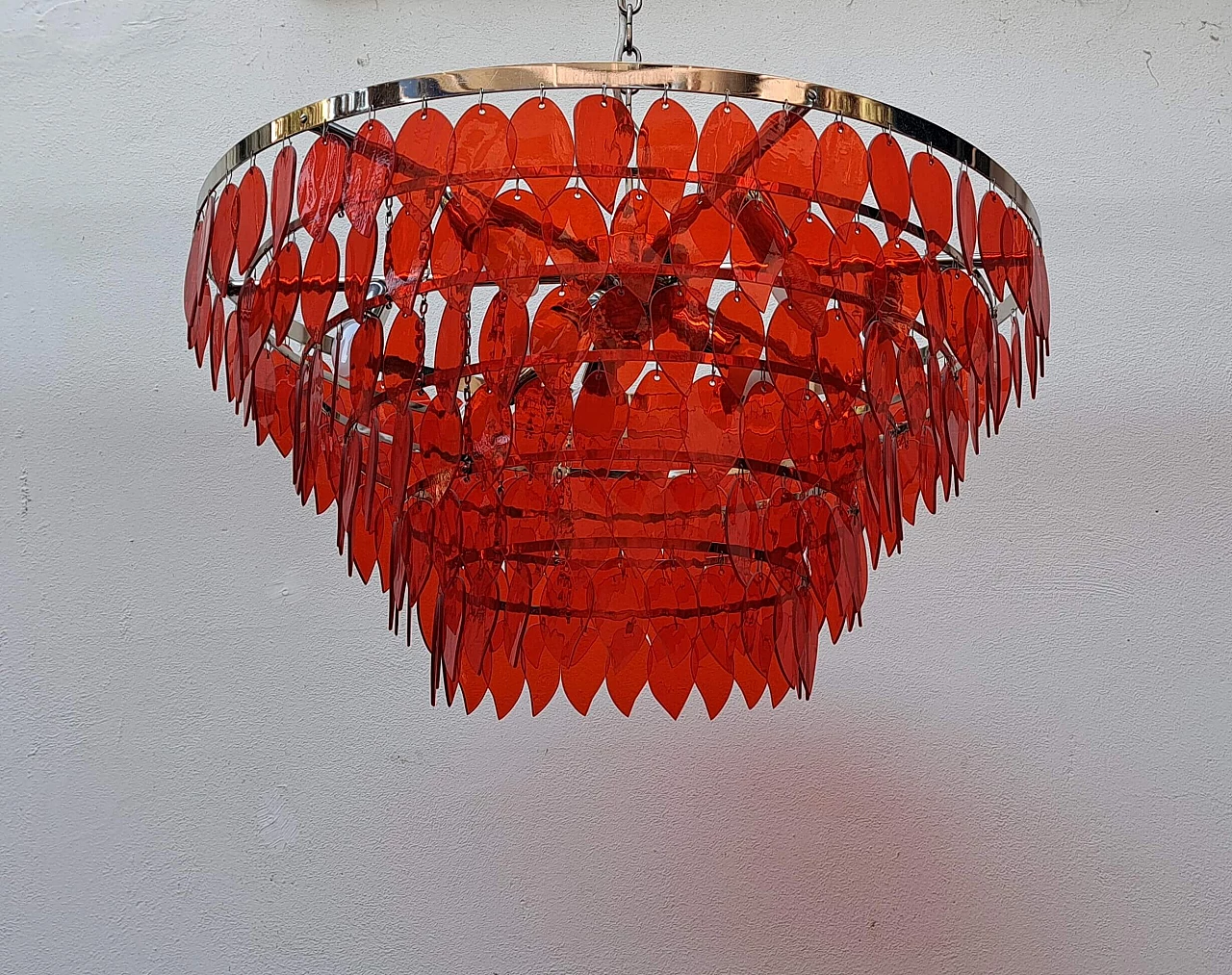 Betulla nine-light chandelier by Giulia Degli Alberti, 1990s 1