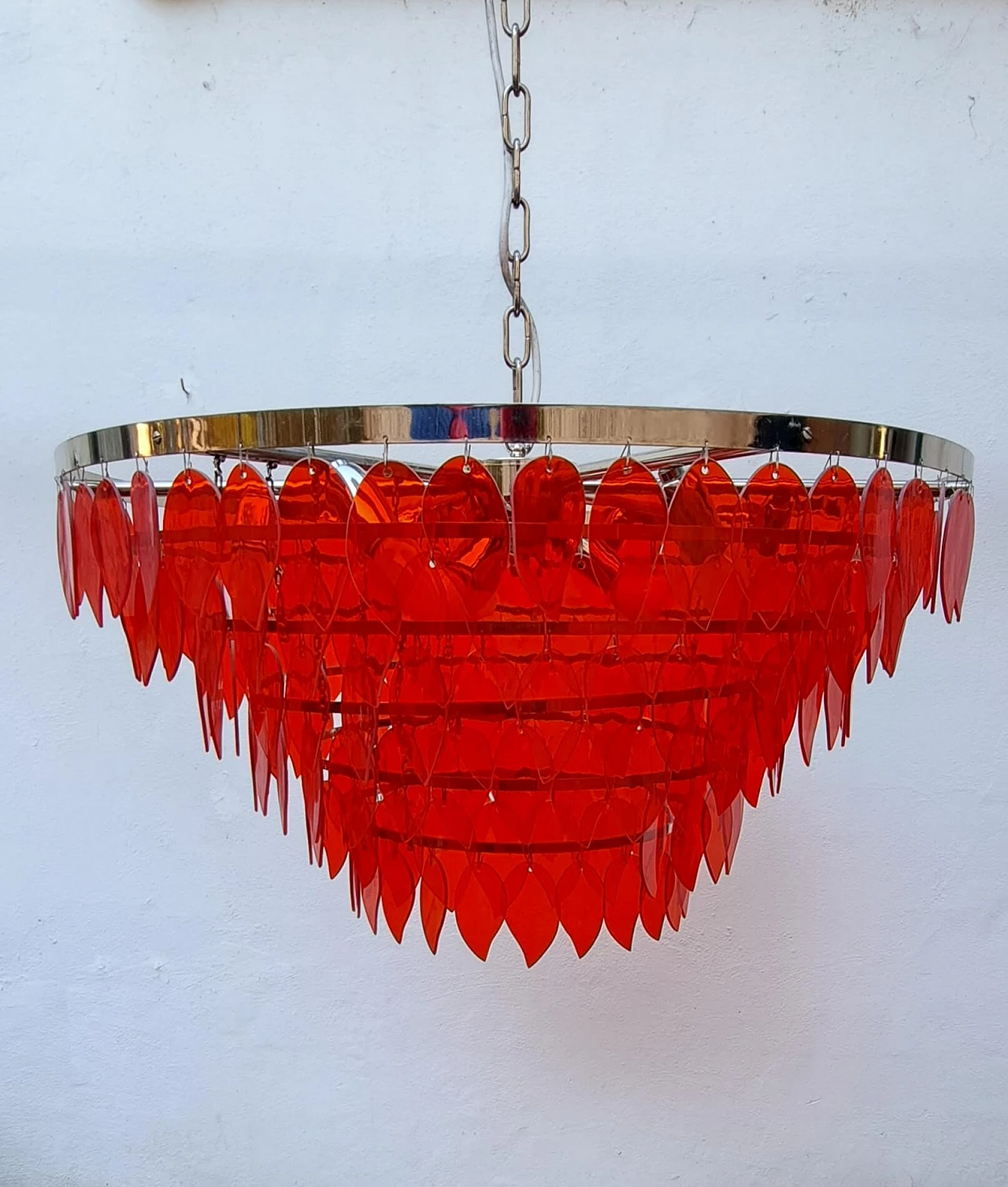 Betulla nine-light chandelier by Giulia Degli Alberti, 1990s 2