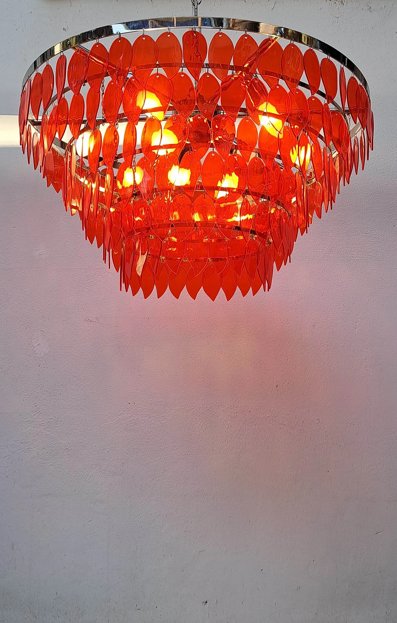 Betulla nine-light chandelier by Giulia Degli Alberti, 1990s 6