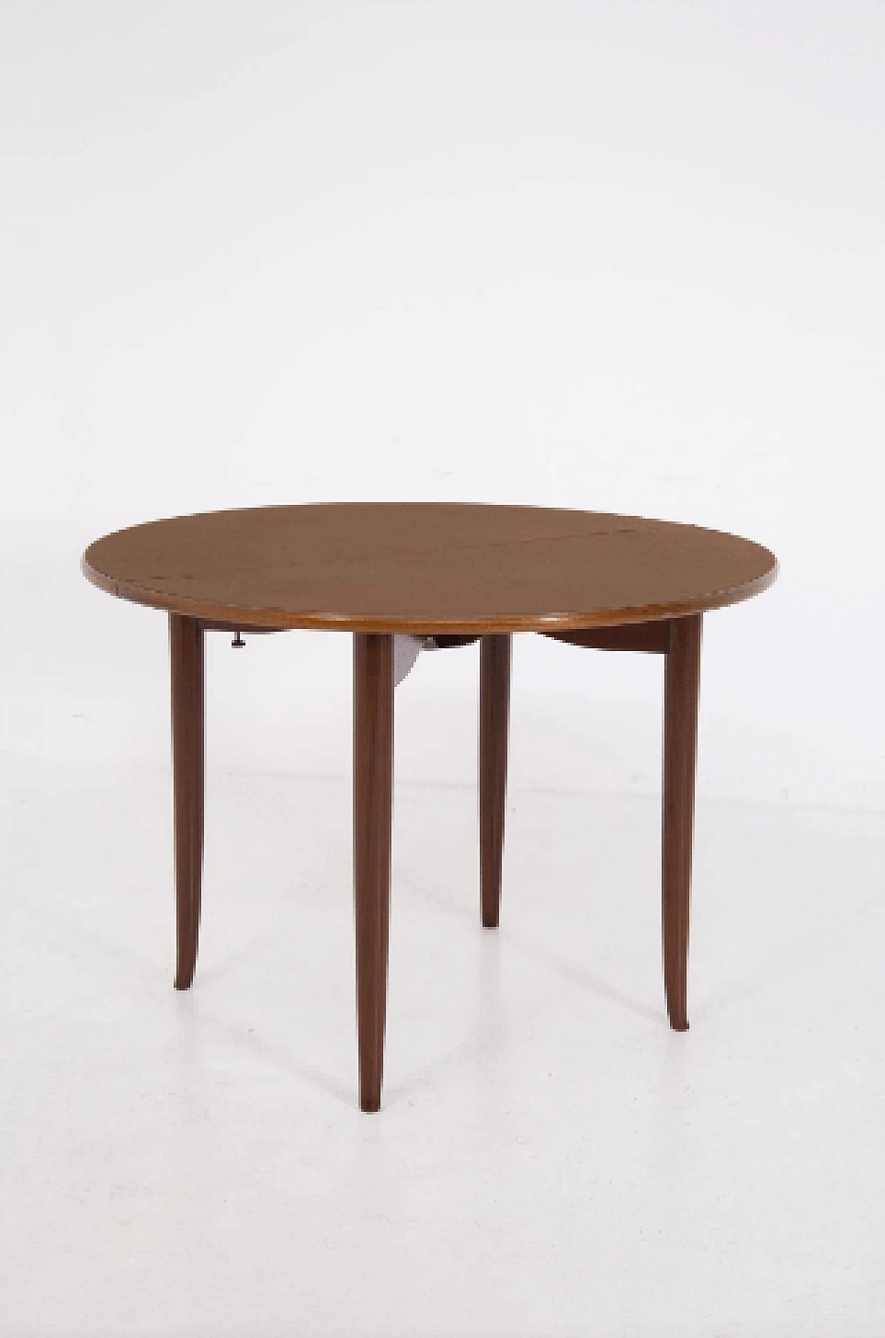 Walnut console and game table attributed to Paolo Buffa, 1950s 12