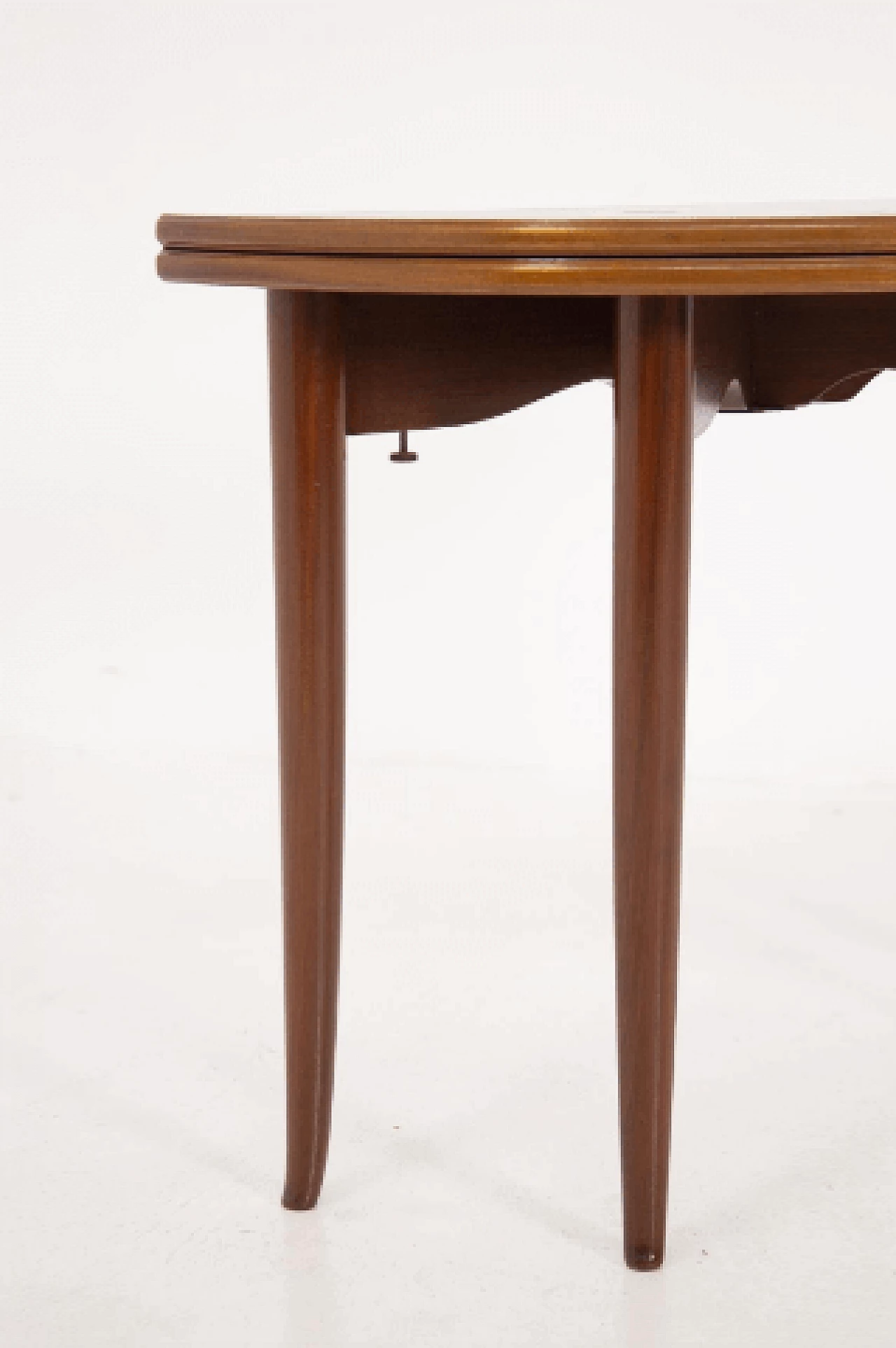 Walnut console and game table attributed to Paolo Buffa, 1950s 13