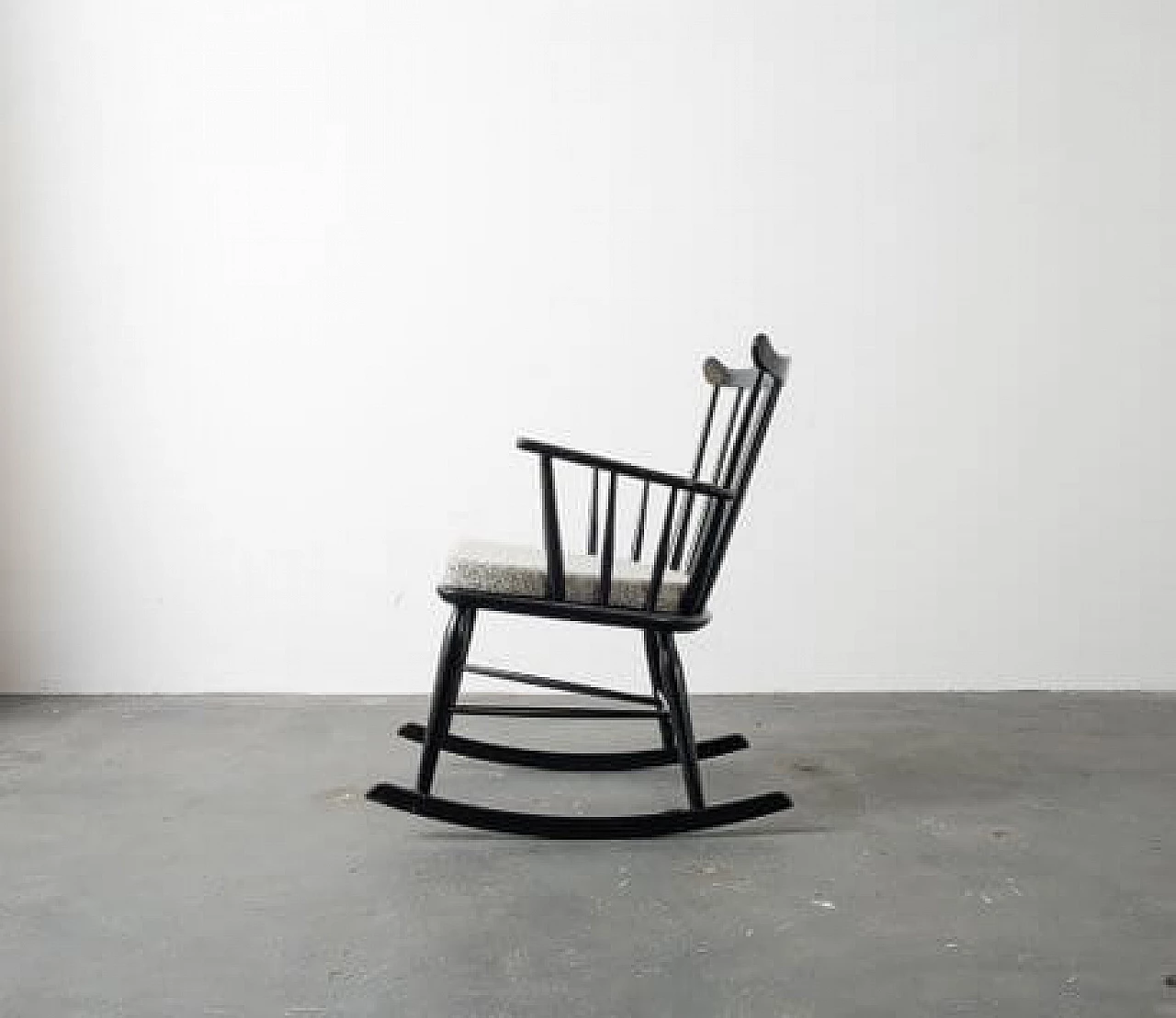 Farstrup Møbler rocking chair in wood, 1960s 4