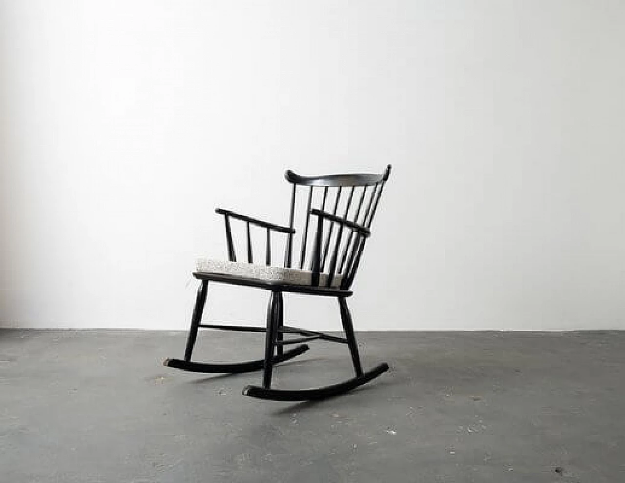 Farstrup Møbler rocking chair in wood, 1960s 7