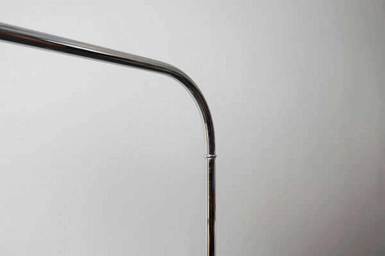 Adjustable chrome-plated steel floor lamp, 1960s 5