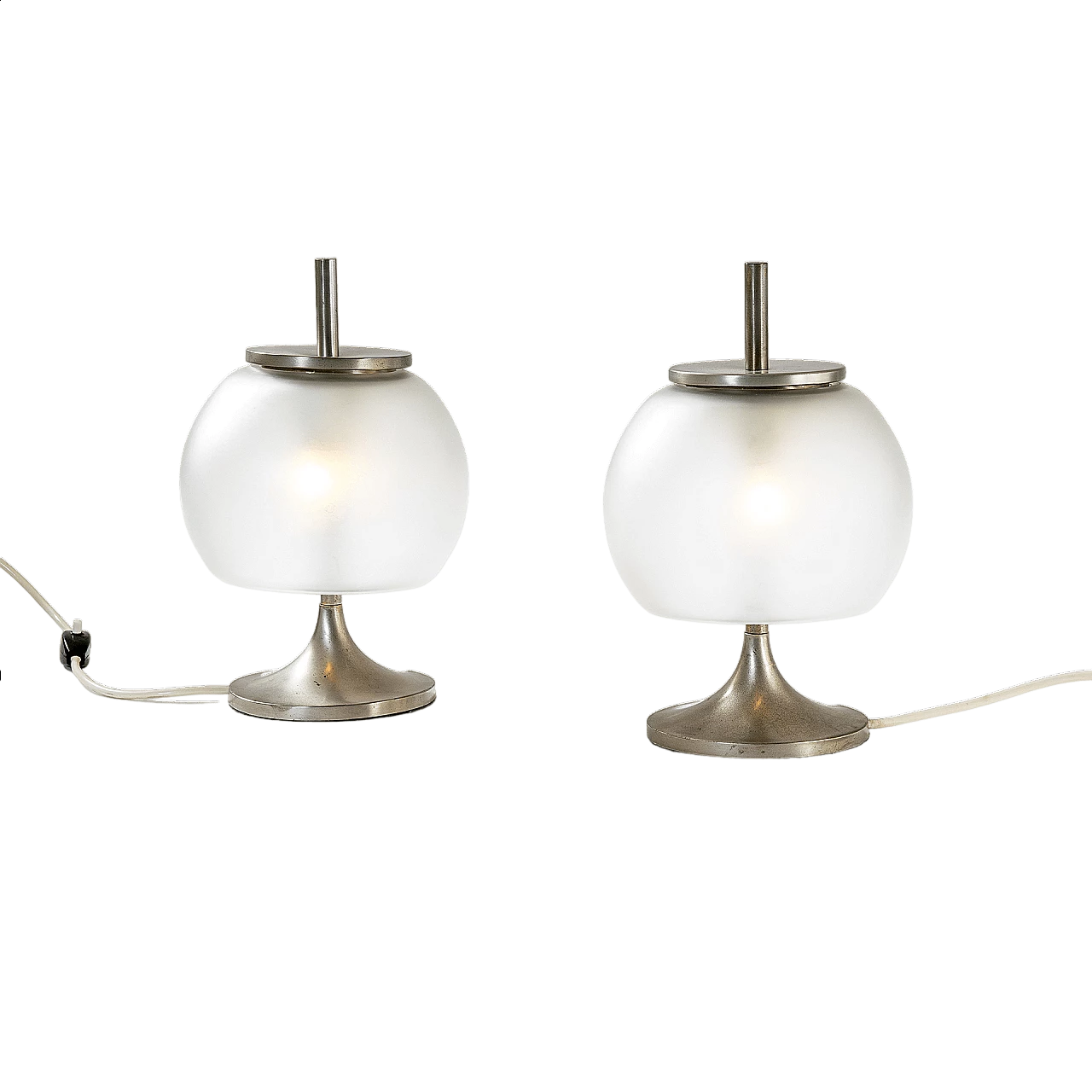 Pair of Chi table lamps by Emma Gismondi for Atemide, 1960s 6