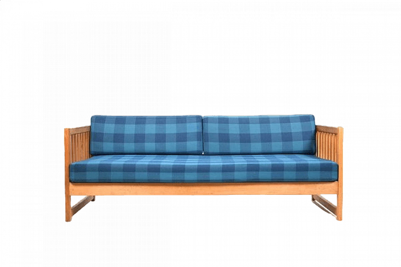 Dormeuse 4390 in oak by Børge Mogensen for Fredericia, 1960s 14