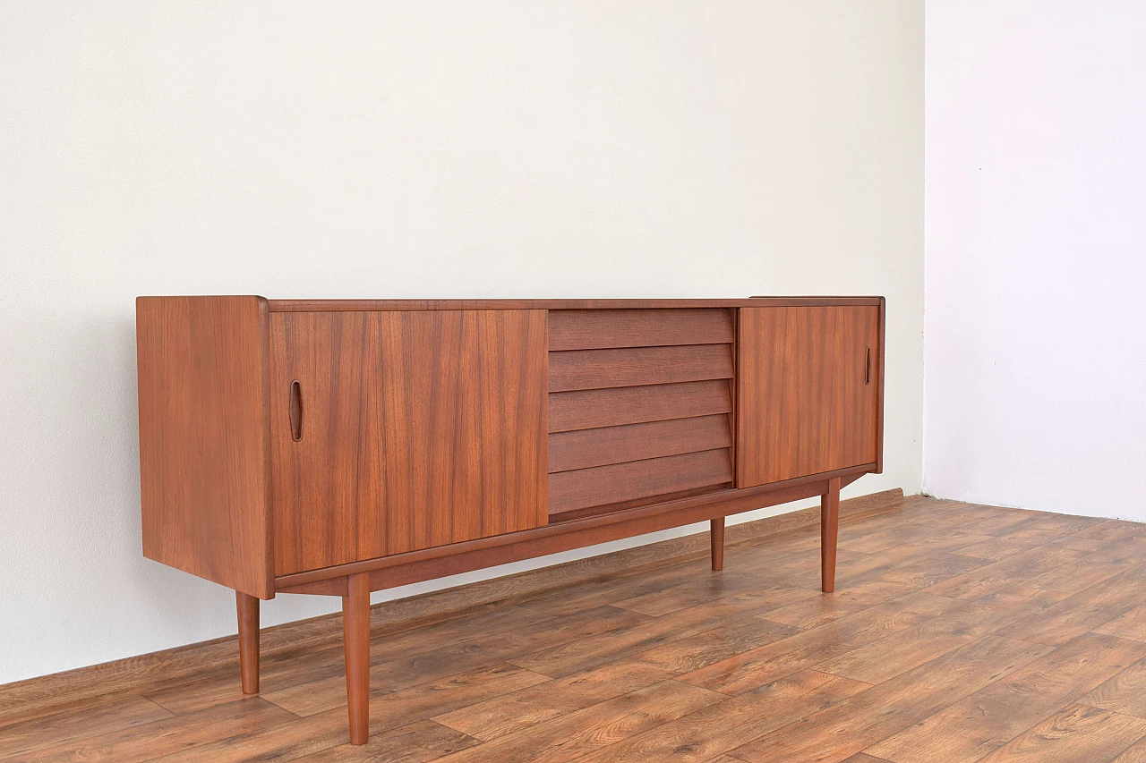 Trio sideboard by Nils Jonsson for Hugo Troeds, 1960s 10