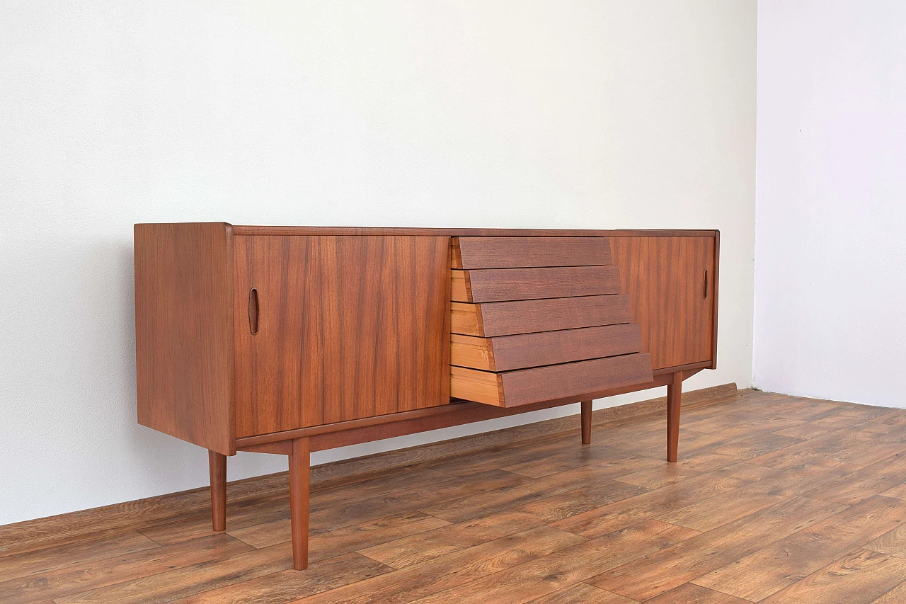 Trio sideboard by Nils Jonsson for Hugo Troeds, 1960s 12