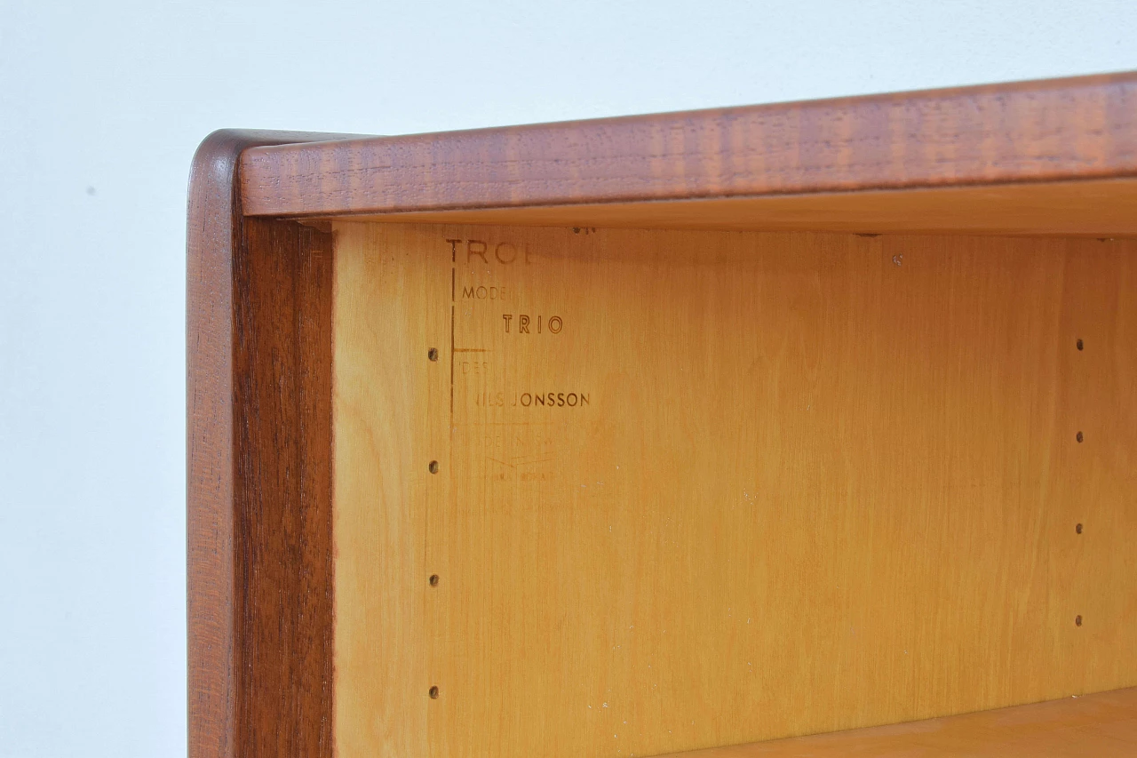 Credenza Trio di Nils Jonsson per Hugo Troeds, anni '60 18