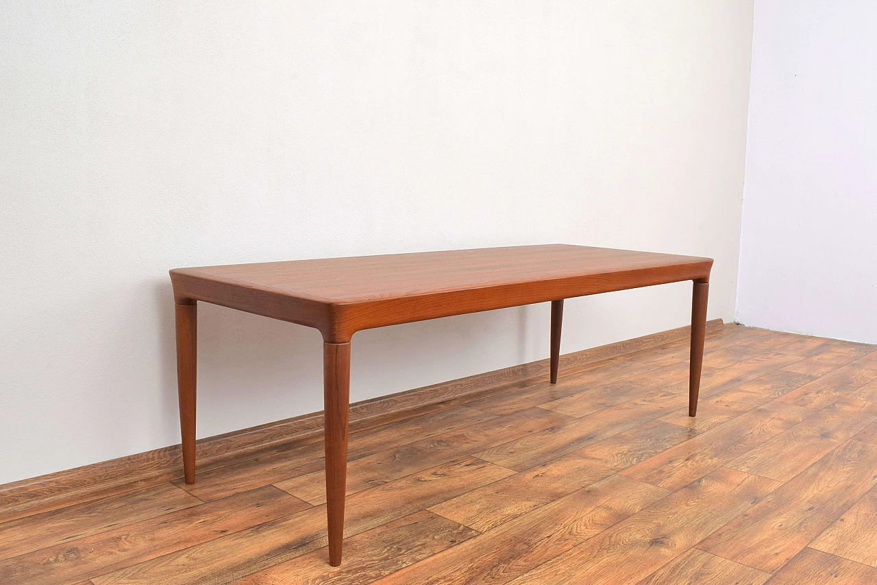 Teak coffee table by Johannes Andersen for CFC Silkeborg, 1960s 5