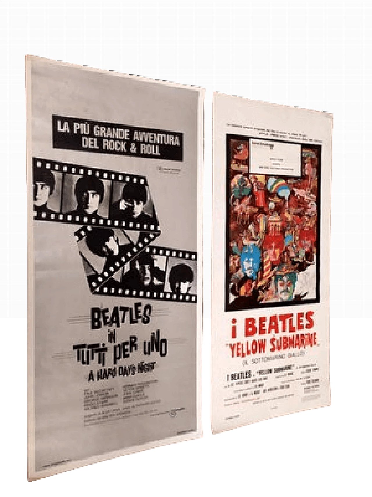 Pair of Beatles movie posters, 1970s 4