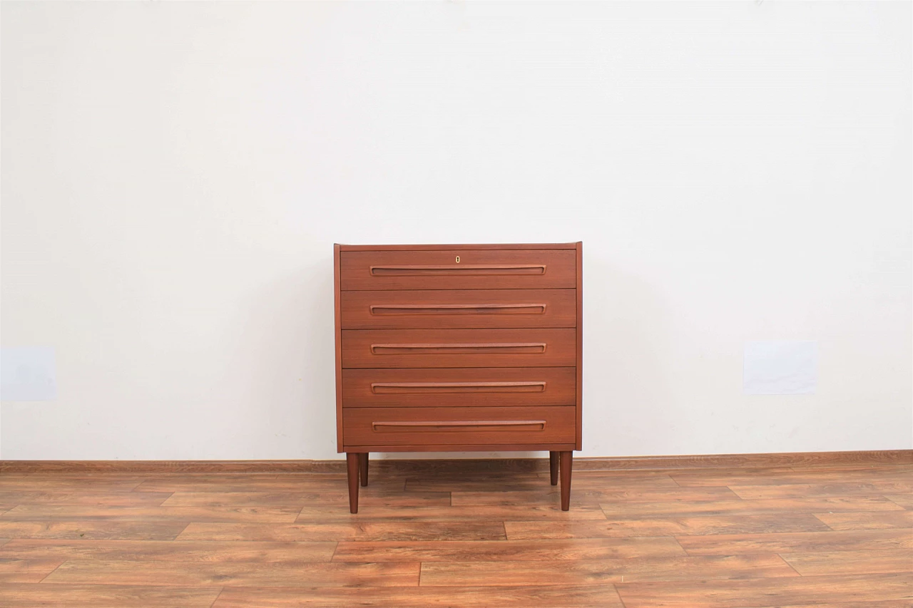 Danish teak chest of drawers, 1960s 3