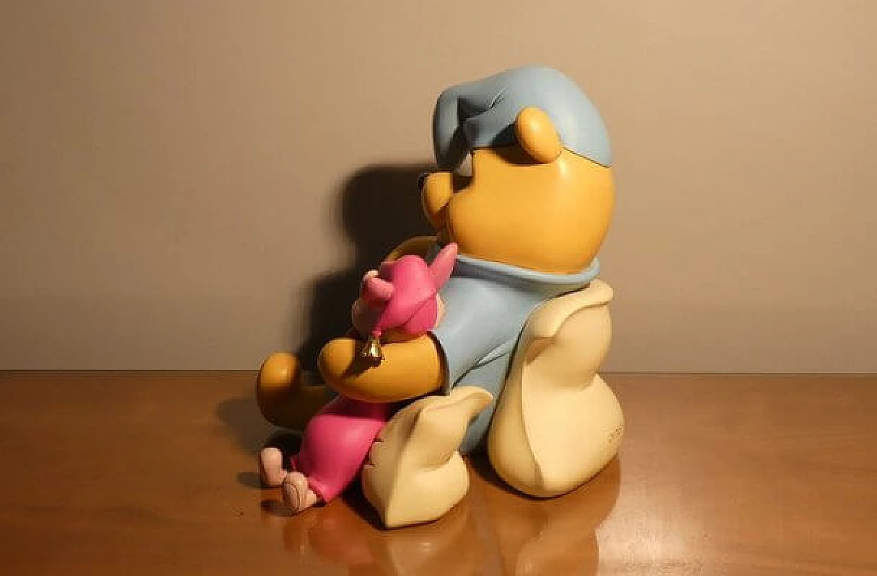 Statuetta di Winnie the Pooh e Pimpi di Peter Mook per Disney 2