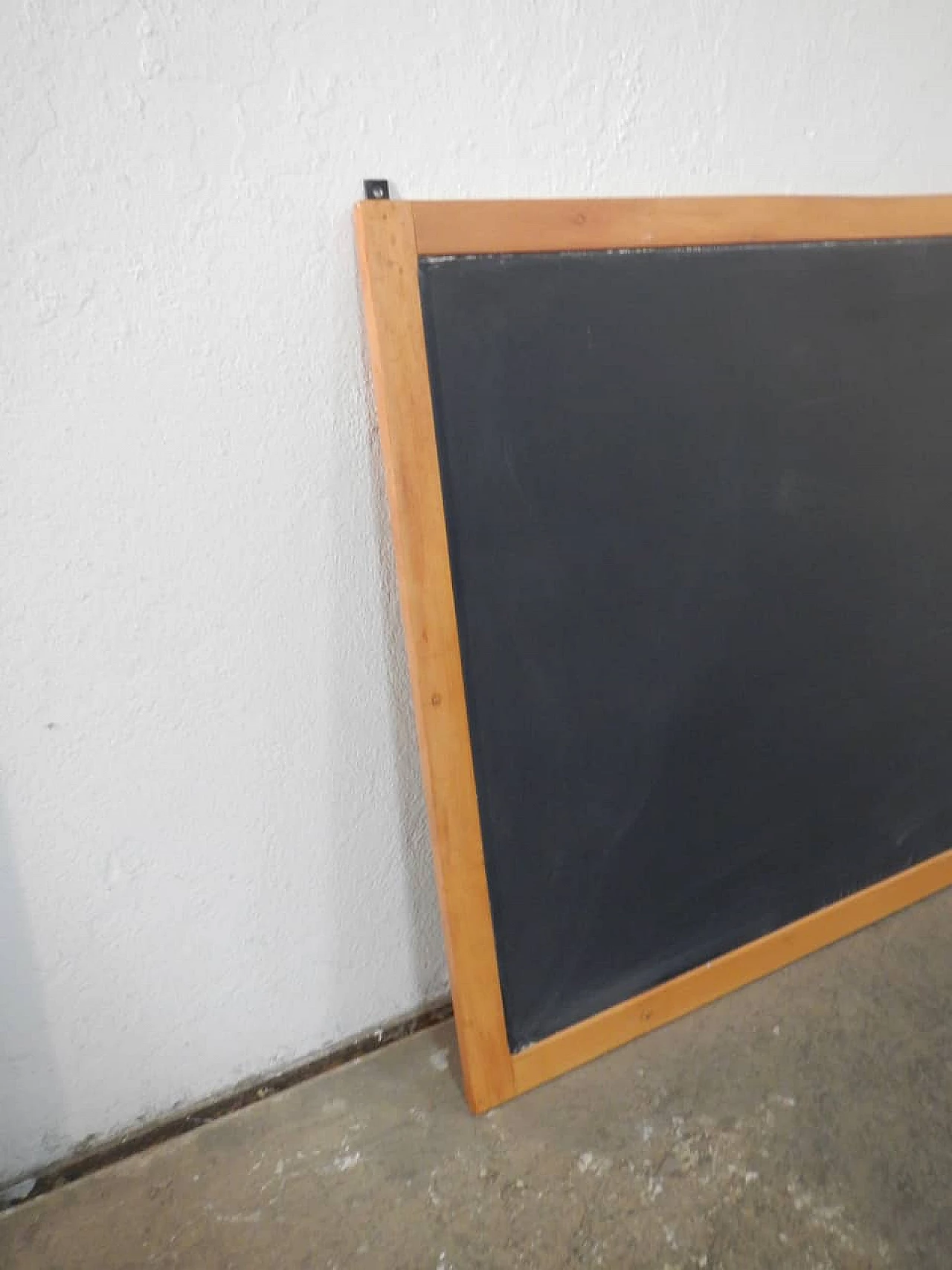 Beech wall-mounted school blackboard, 1980s 3