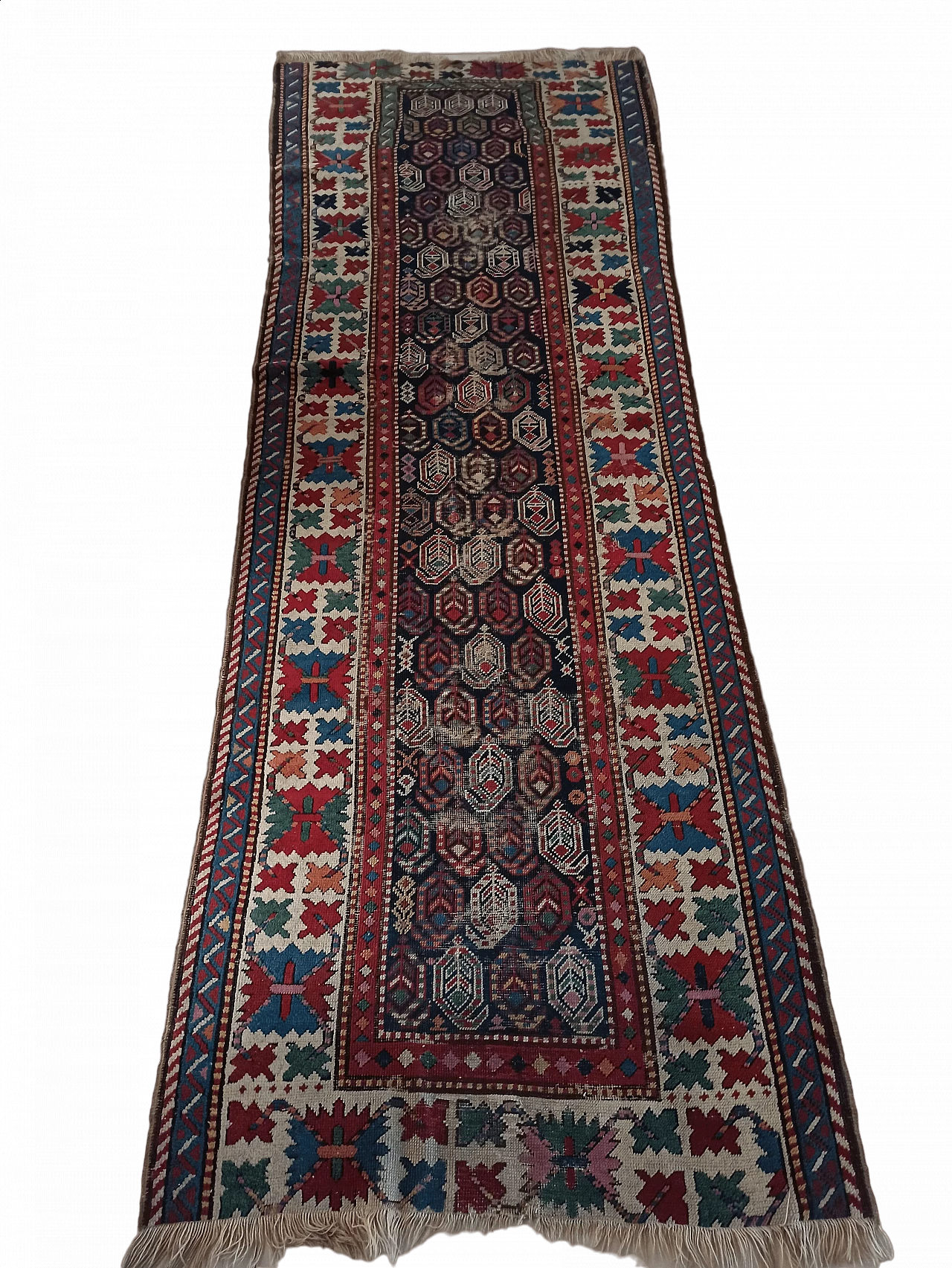 Caucasian Dagestan rug, late 19th century 8