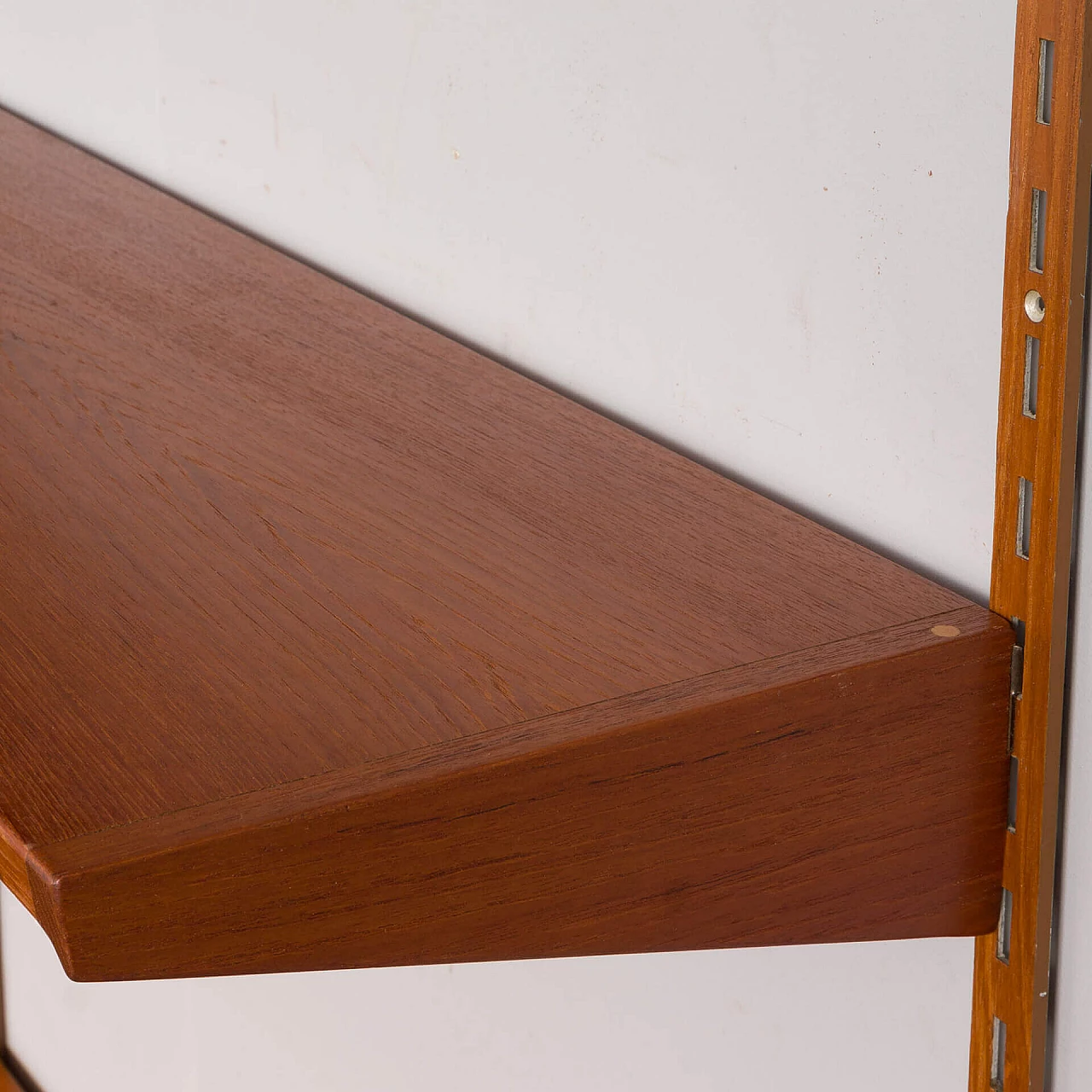 Modular teak bookcase by Kai Kristiansen for FM Møbler, 1960s 19