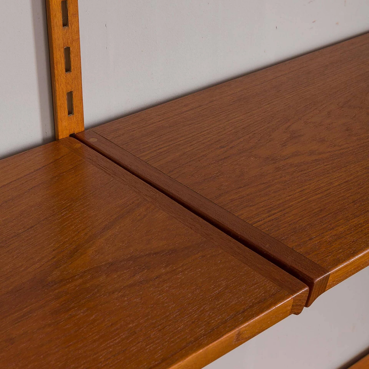 Modular teak bookcase by Kai Kristiansen for FM Møbler, 1960s 20