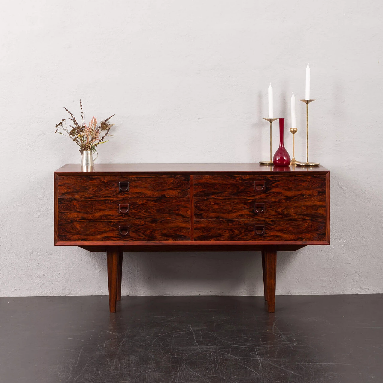 Rosewood chest of drawers by Brouer Møbelfabrik, 1960s 1