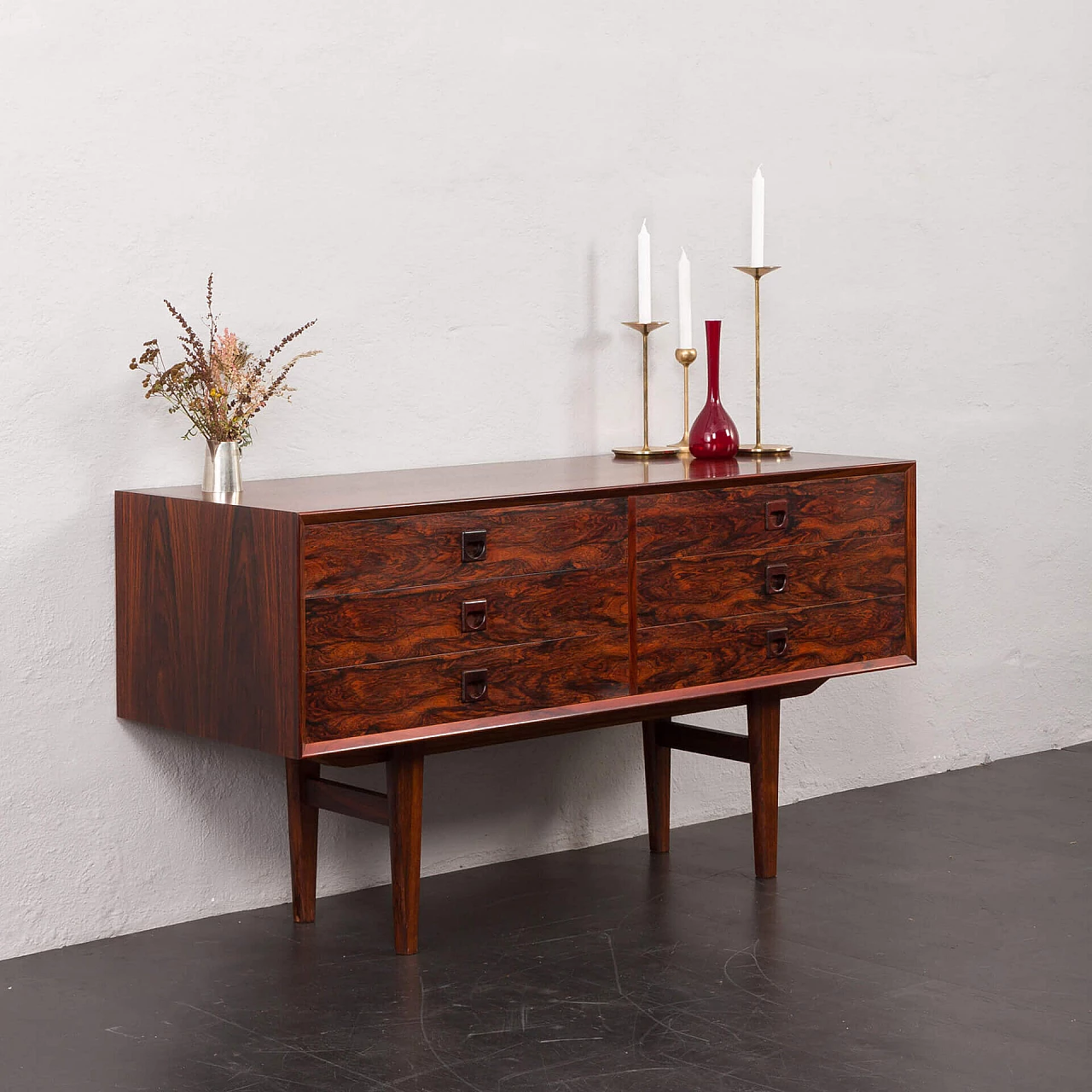 Rosewood chest of drawers by Brouer Møbelfabrik, 1960s 2