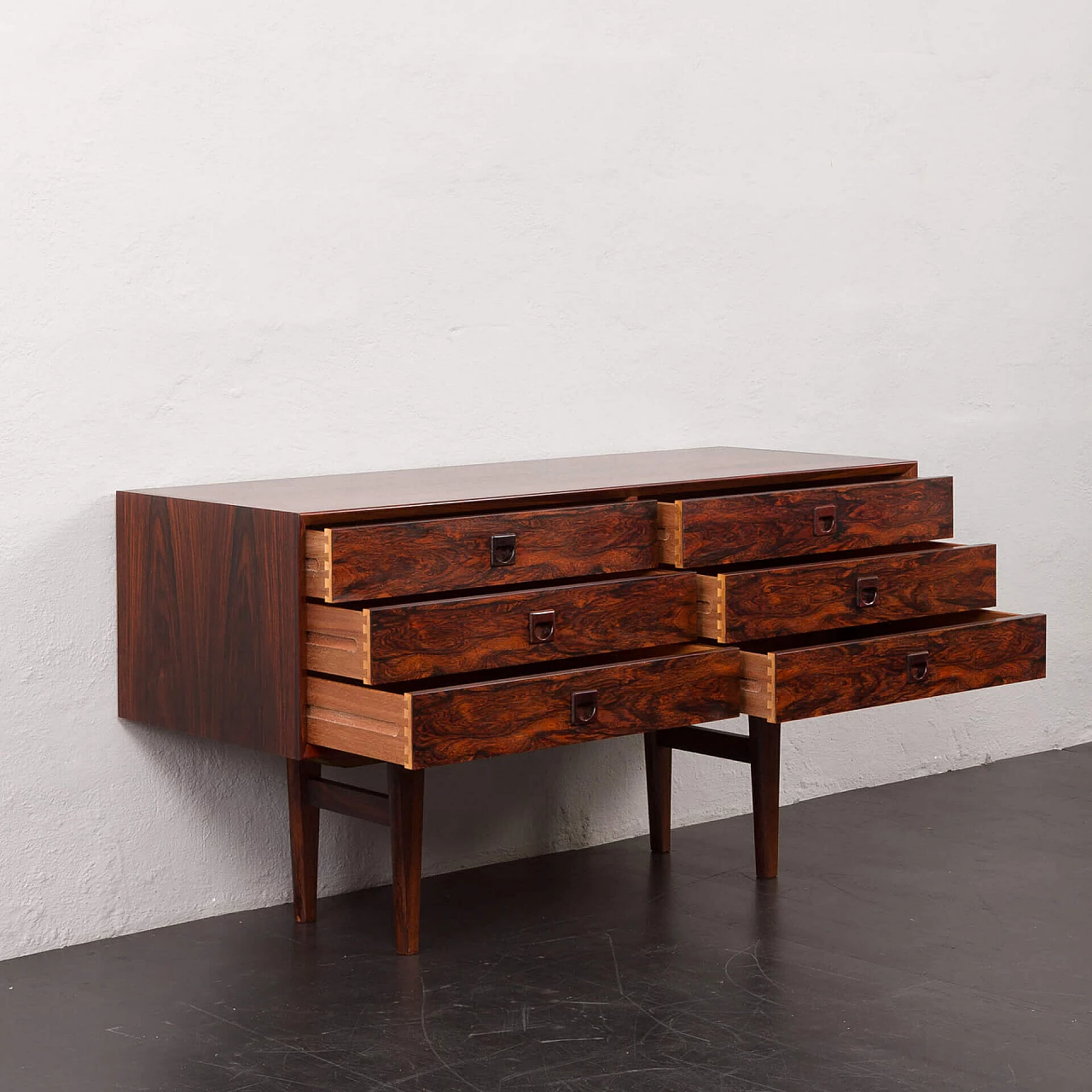 Rosewood chest of drawers by Brouer Møbelfabrik, 1960s 4